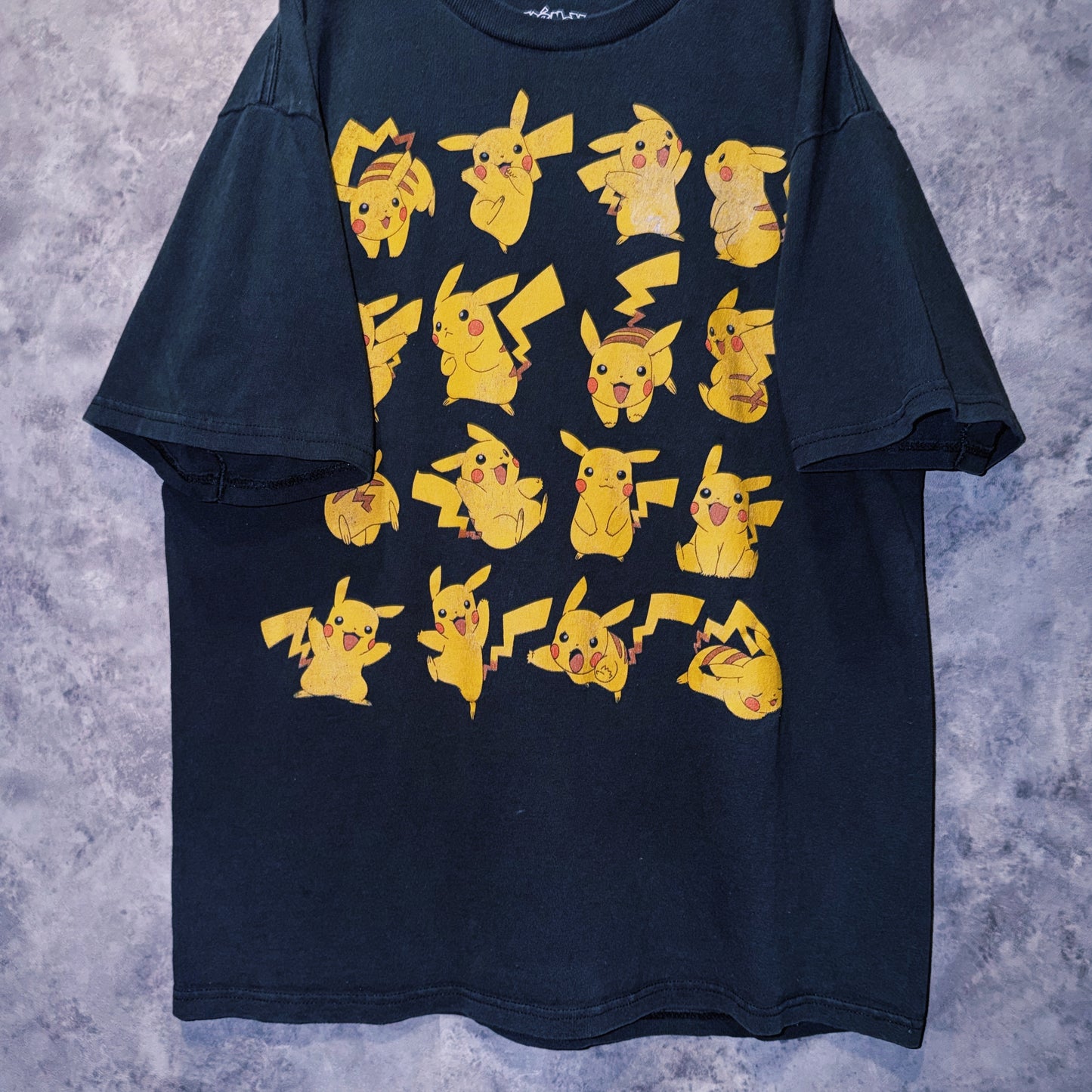 【doppio】vintage “Pikachu”character print design T-shirt