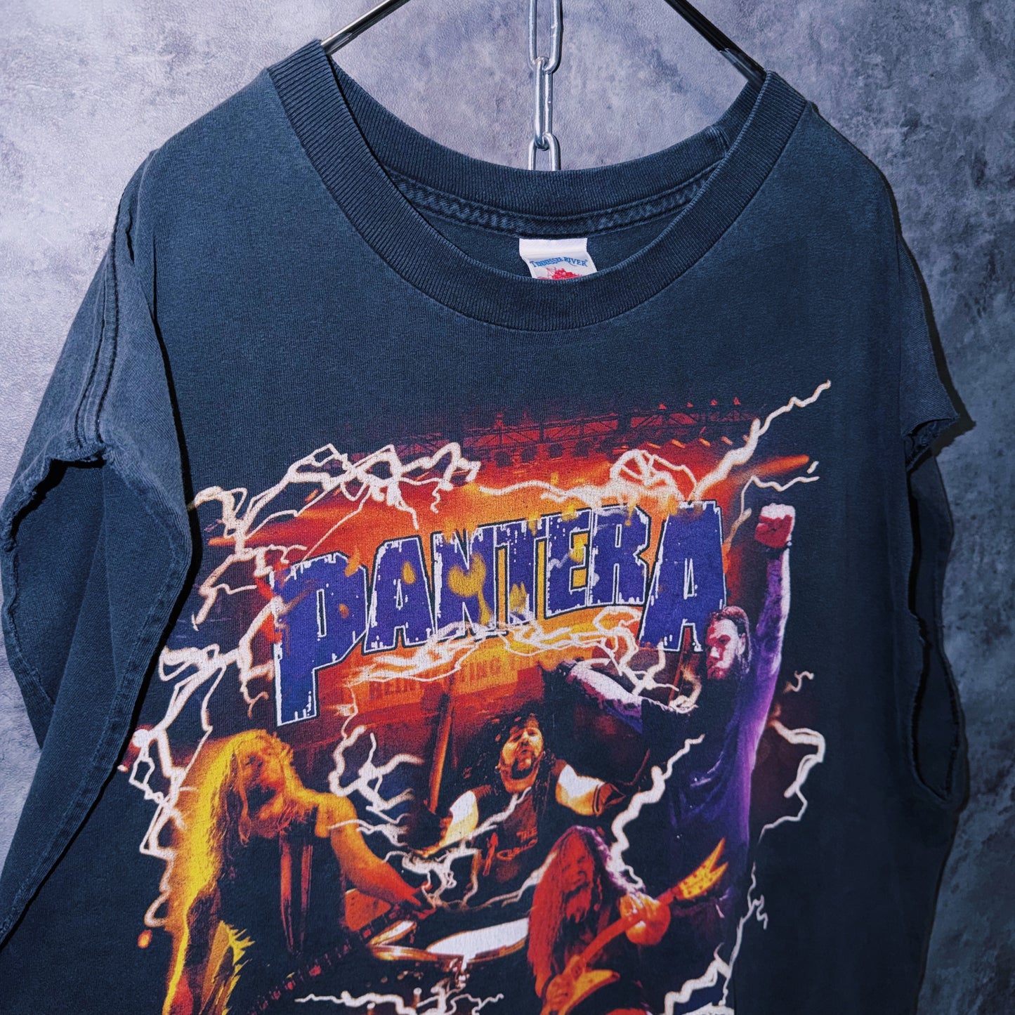 【doppio】00’s vintage “PANTERA” lightning design band tour T-shirt