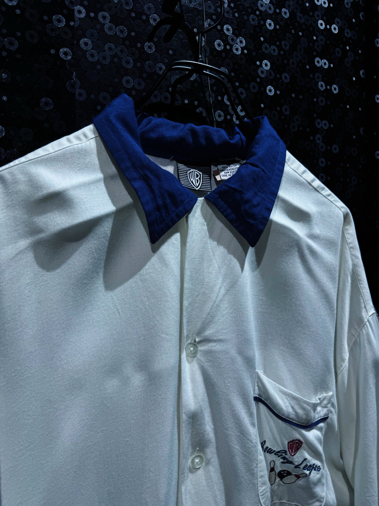 【ÆIEM】Warner Bros. Vintage “Taz Bowling League” Open Collar Shirt