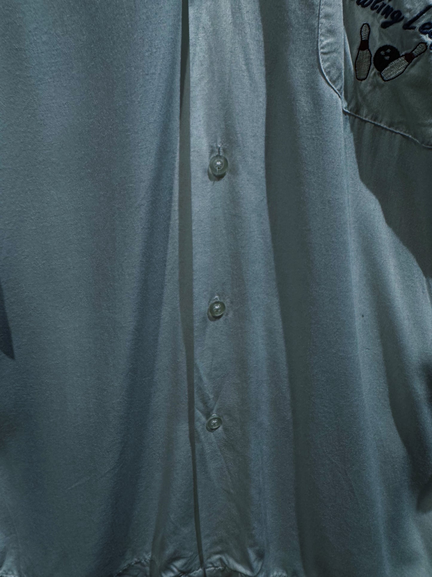 【ÆIEM】Warner Bros. Vintage “Taz Bowling League” Open Collar Shirt