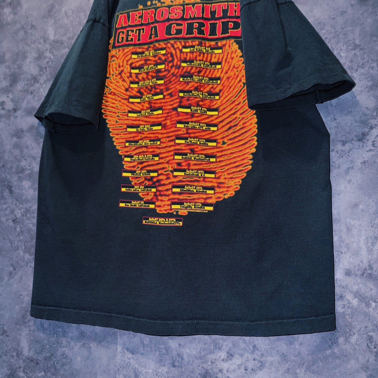 【doppio】90’s vintage “Aerosmith” graphic design band T-shirt