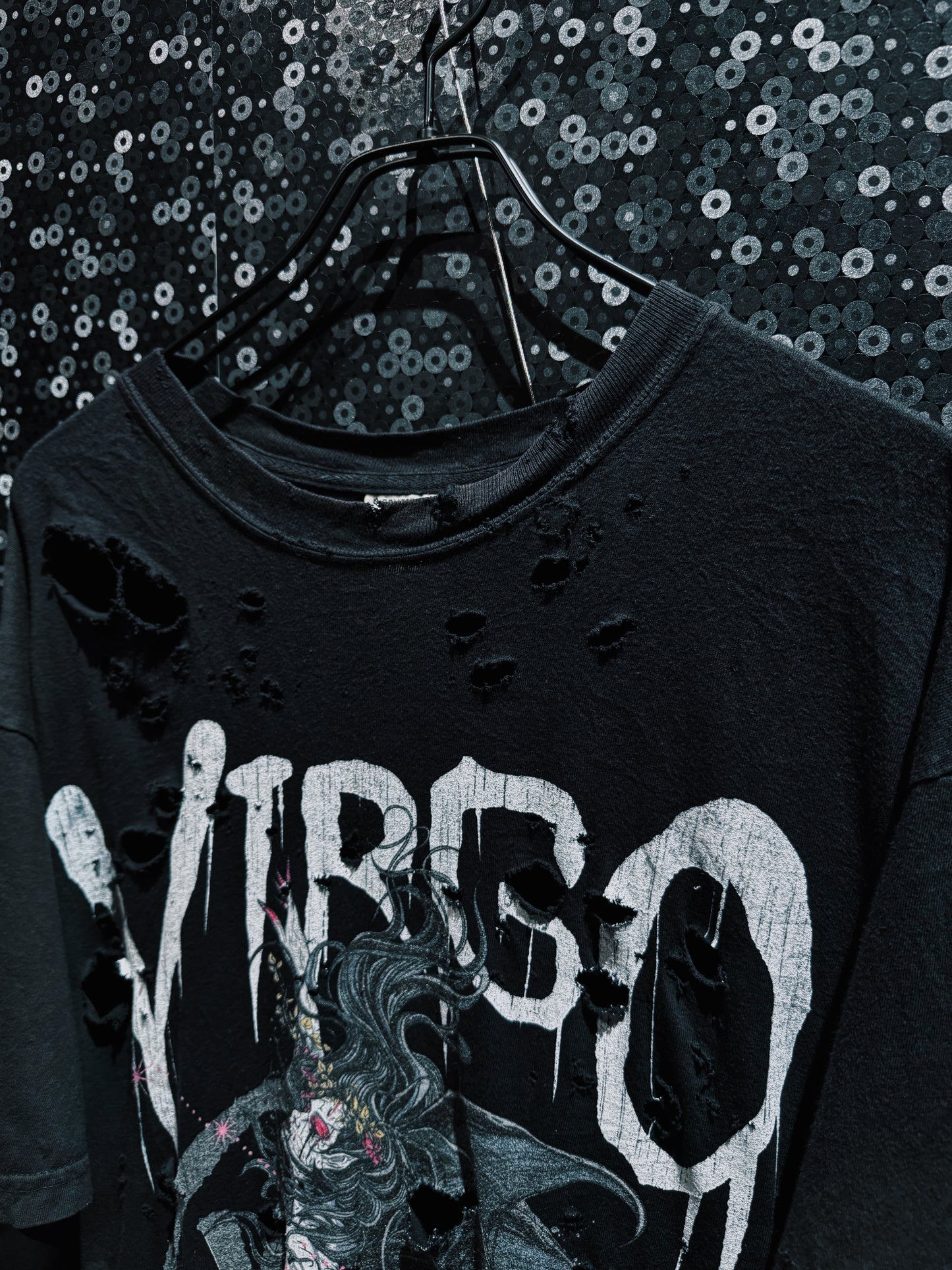 【ÆIEM】Natural “boro” Remake MURSO Graphic T-shirt