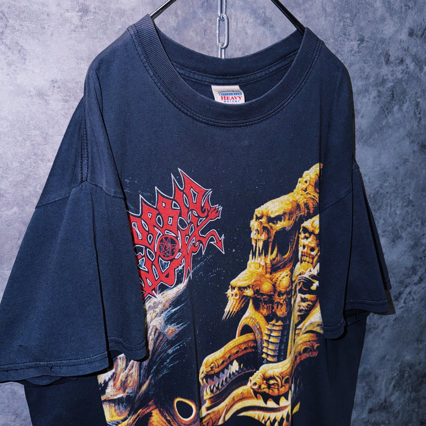 【doppio】vintage “Morbid Angel” album jacket design T-shirt