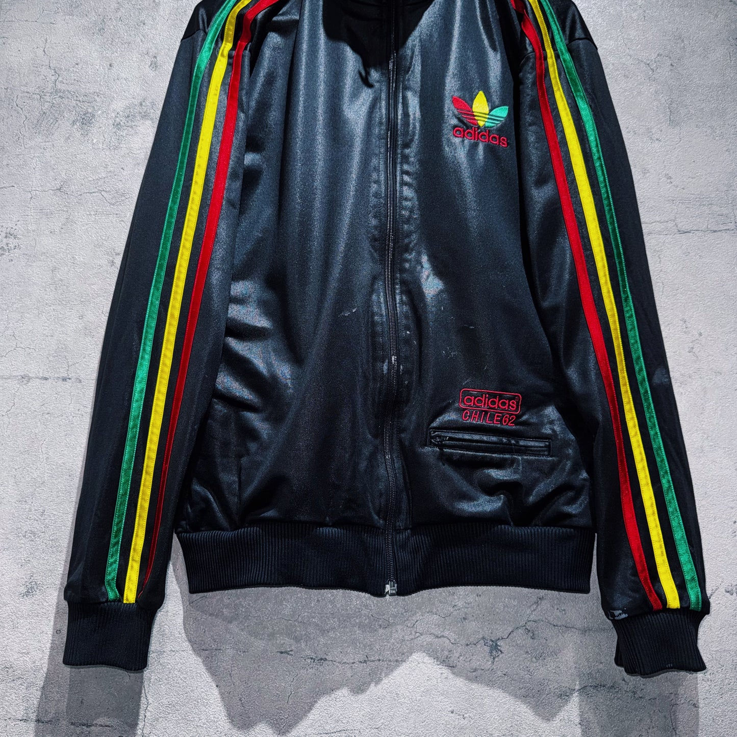 "ADIDAS Originals CHILE62”Trefoil design track jacket
