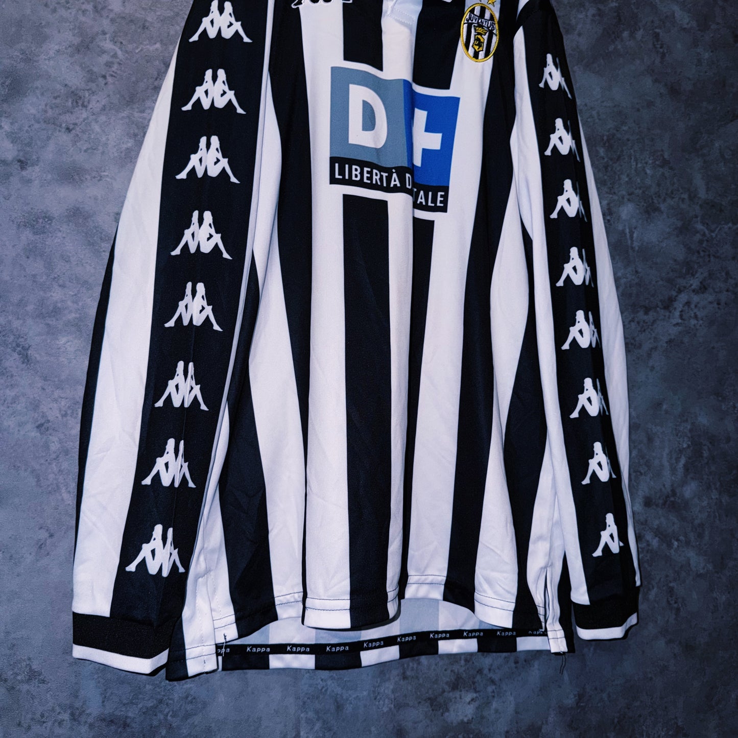 【doppio】90’s vintage “Juventus”No.21” Zidane” long sleeve game shirt
