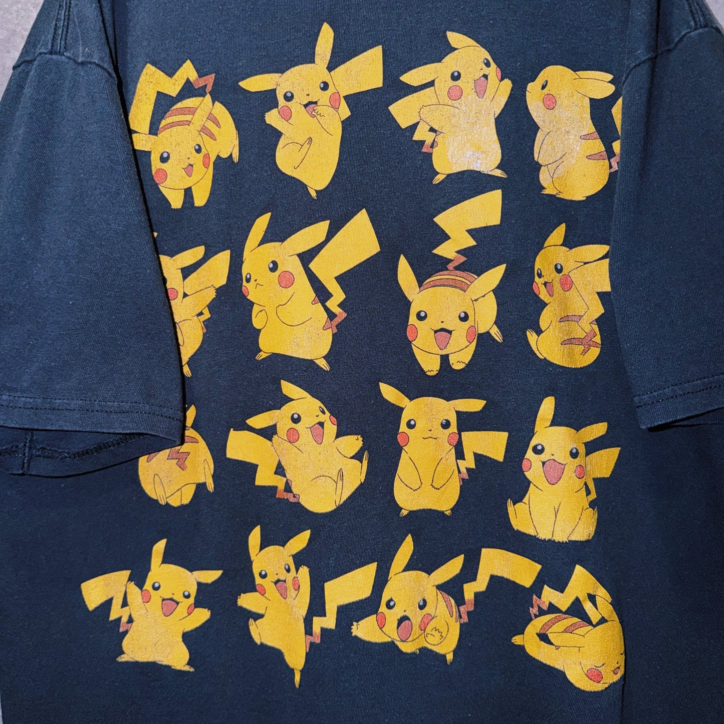 【doppio】vintage “Pikachu”character print design T-shirt