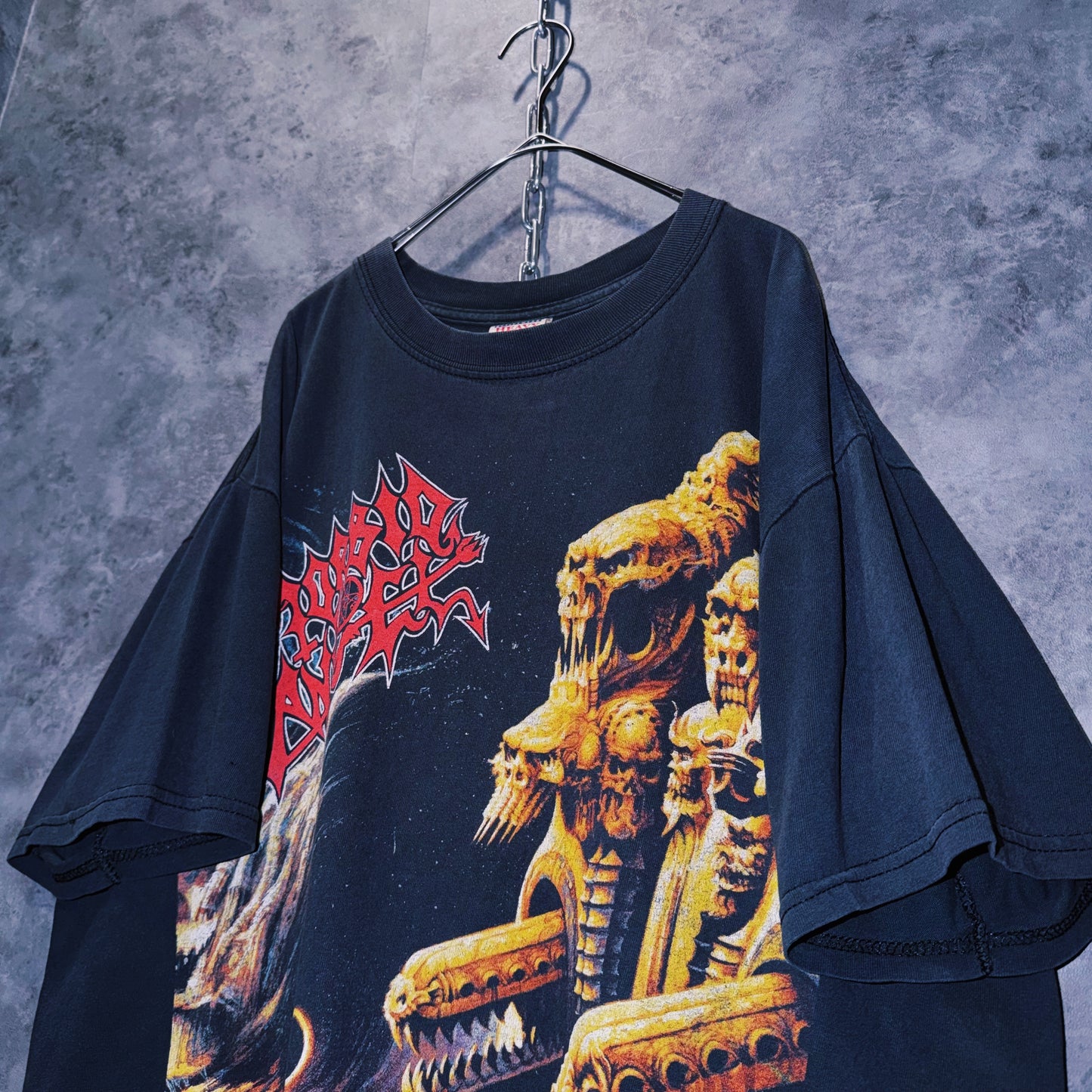 【doppio】vintage “Morbid Angel” album jacket design T-shirt