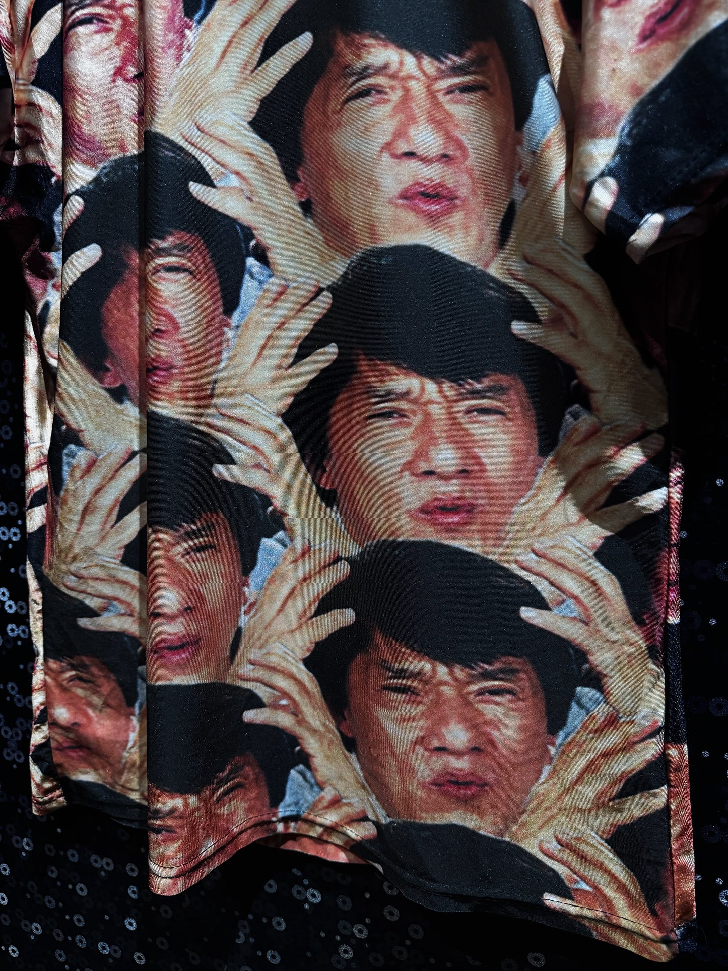【ÆIEM】Jackie Chan All Over Print Graphic T-shirt