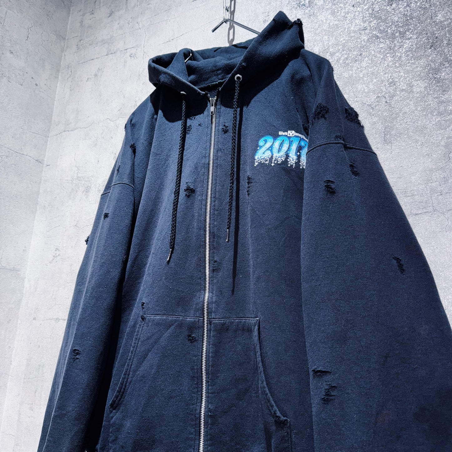 "Disney"WDW 2017 graphic design boro custom hoodie