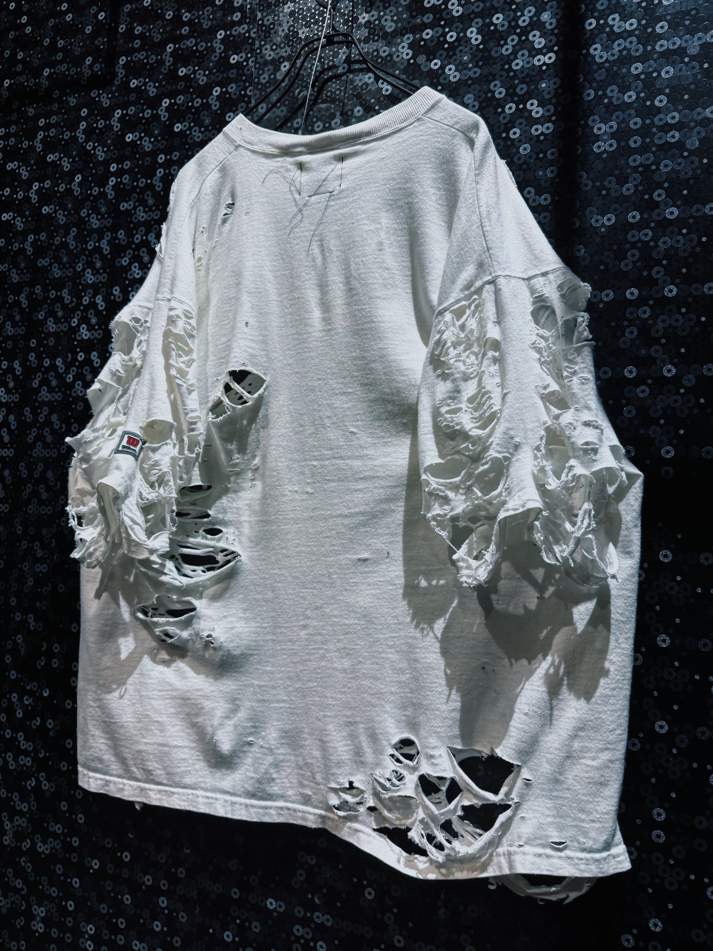￼
【ÆIEM】再倖築 “Wilson Collapse” Boro Reconstruction T-Shirt