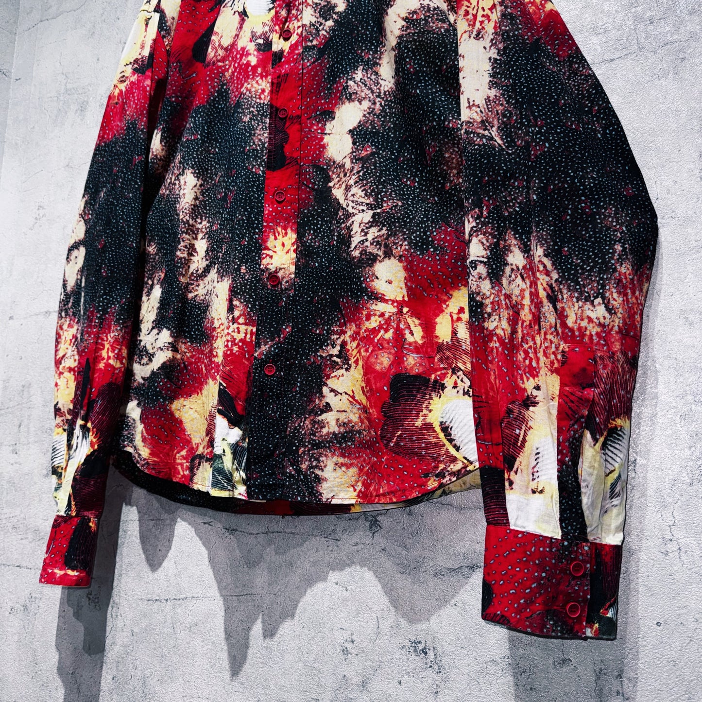 "VERSACE"Art graphic pattern design shirt