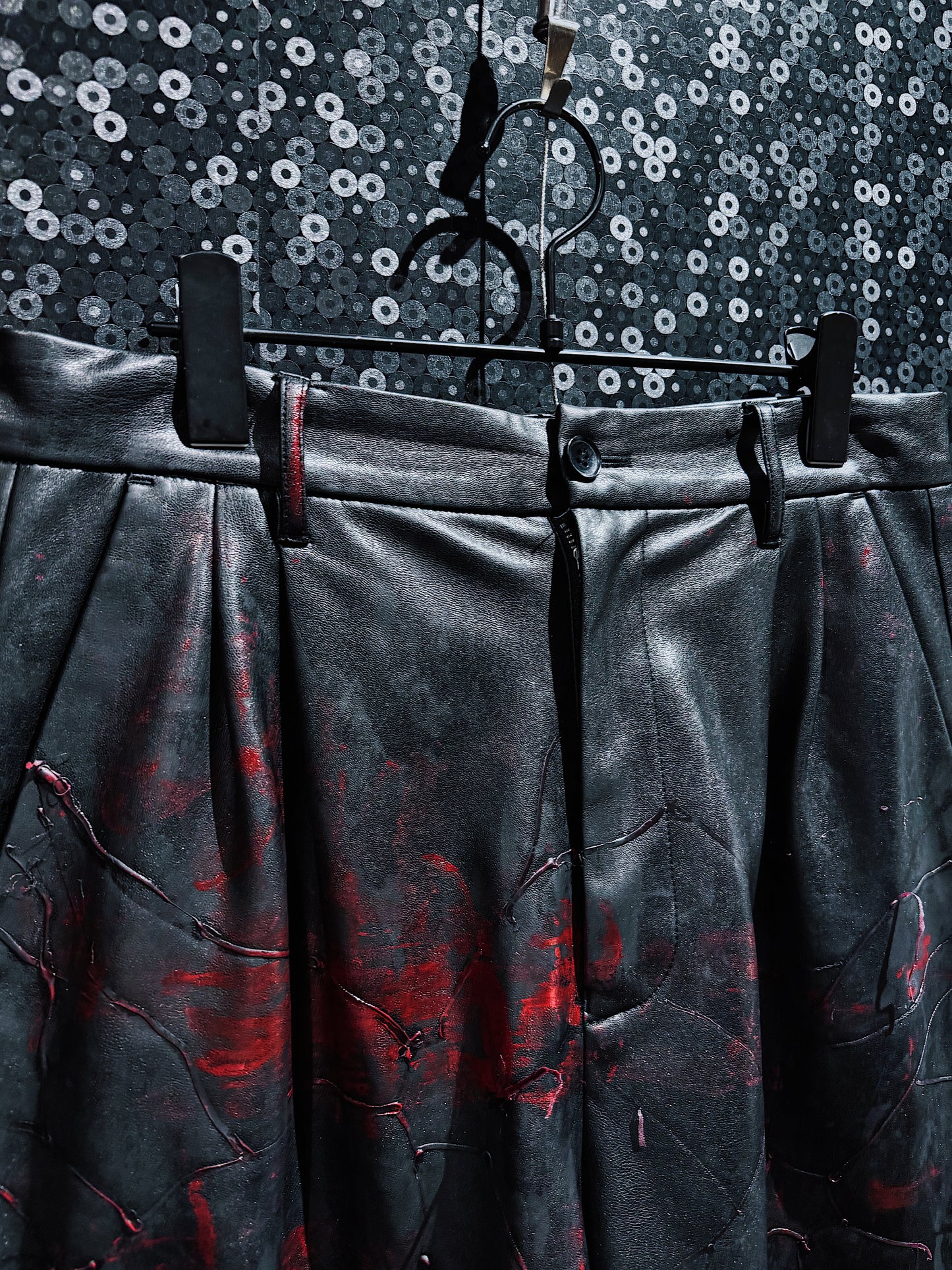 【ÆIEM】vivid notes IRON VEIN hurf pants