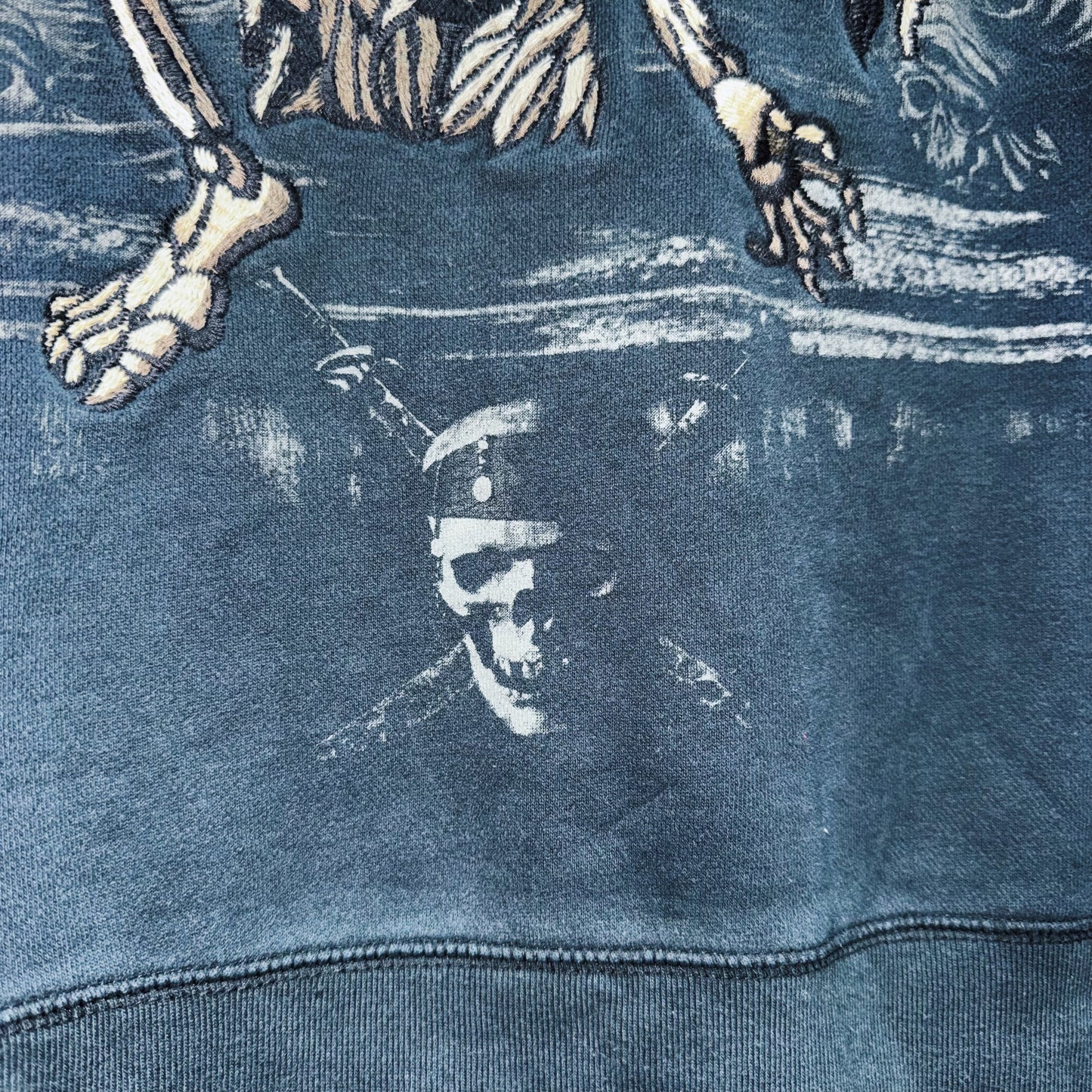 "PIRATES of the CARIBBEAN"embroidery design track jacket