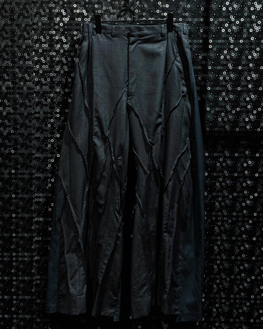 【ÆIEM】再倖築 Organic Layer Docking Wide Slacks