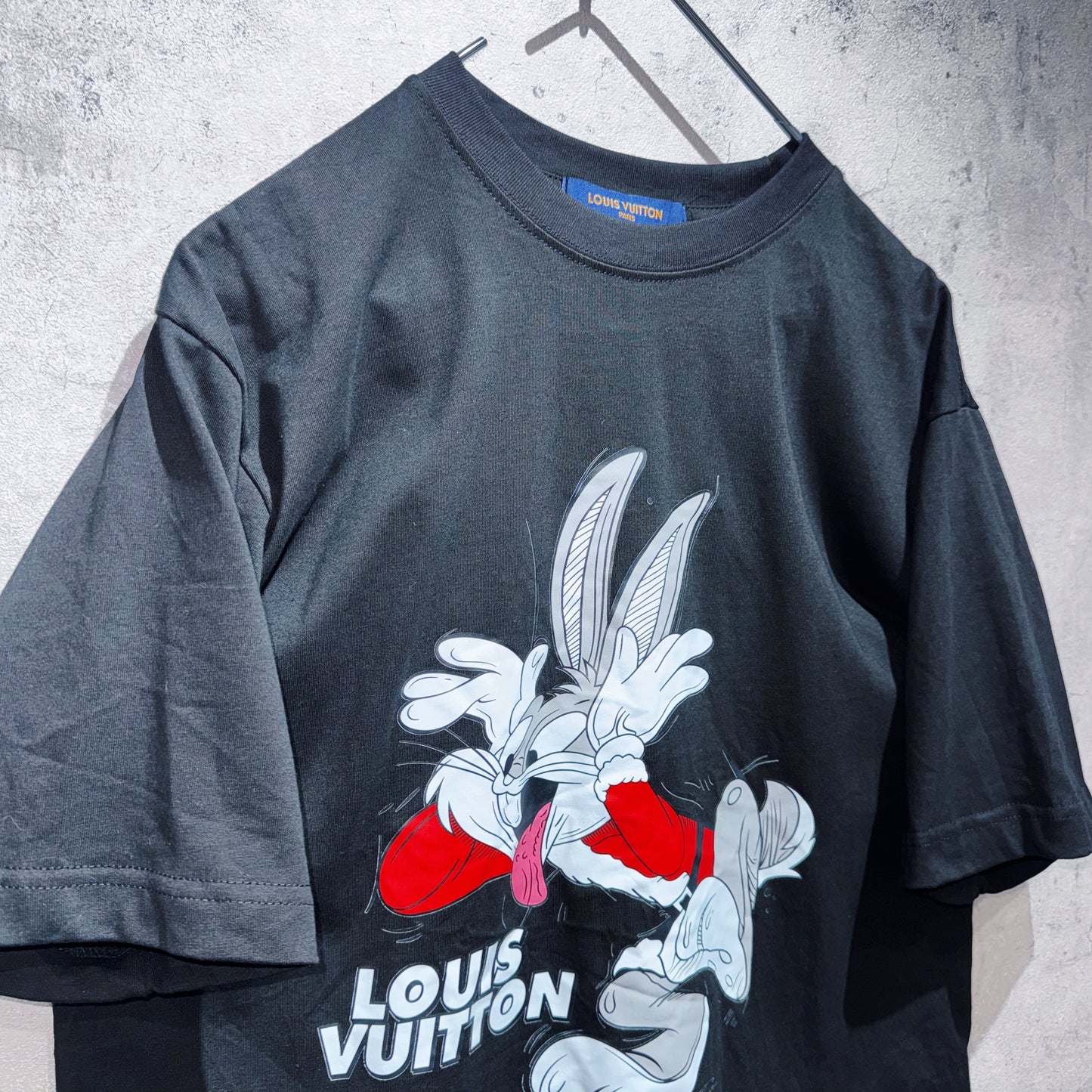 "LOUIS VUITTON"BUGS BUNNY graphic design bootleg T shirt