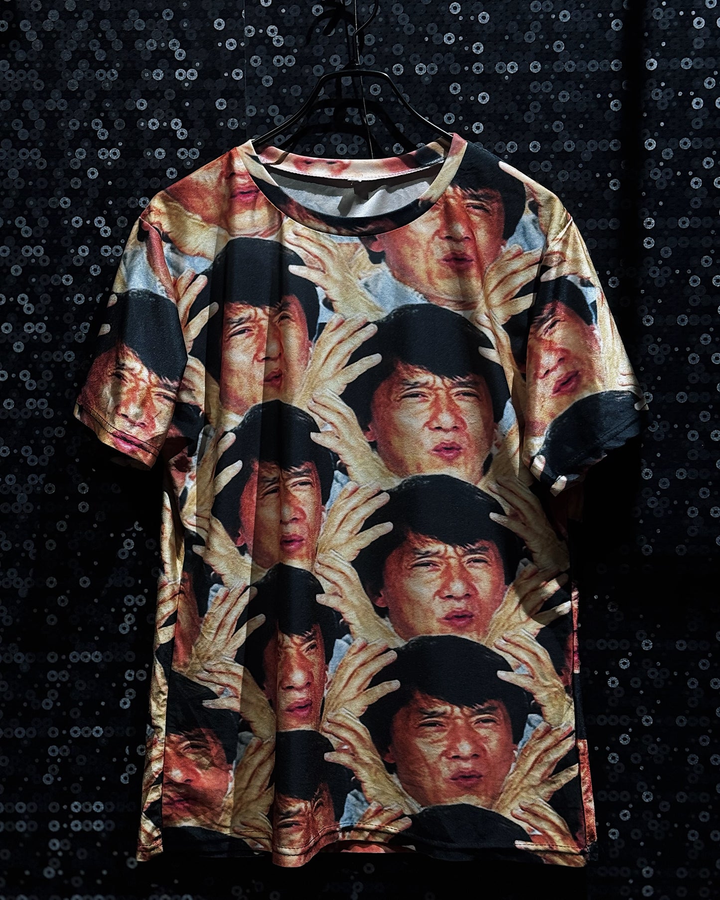【ÆIEM】Jackie Chan All Over Print Graphic T-shirt
