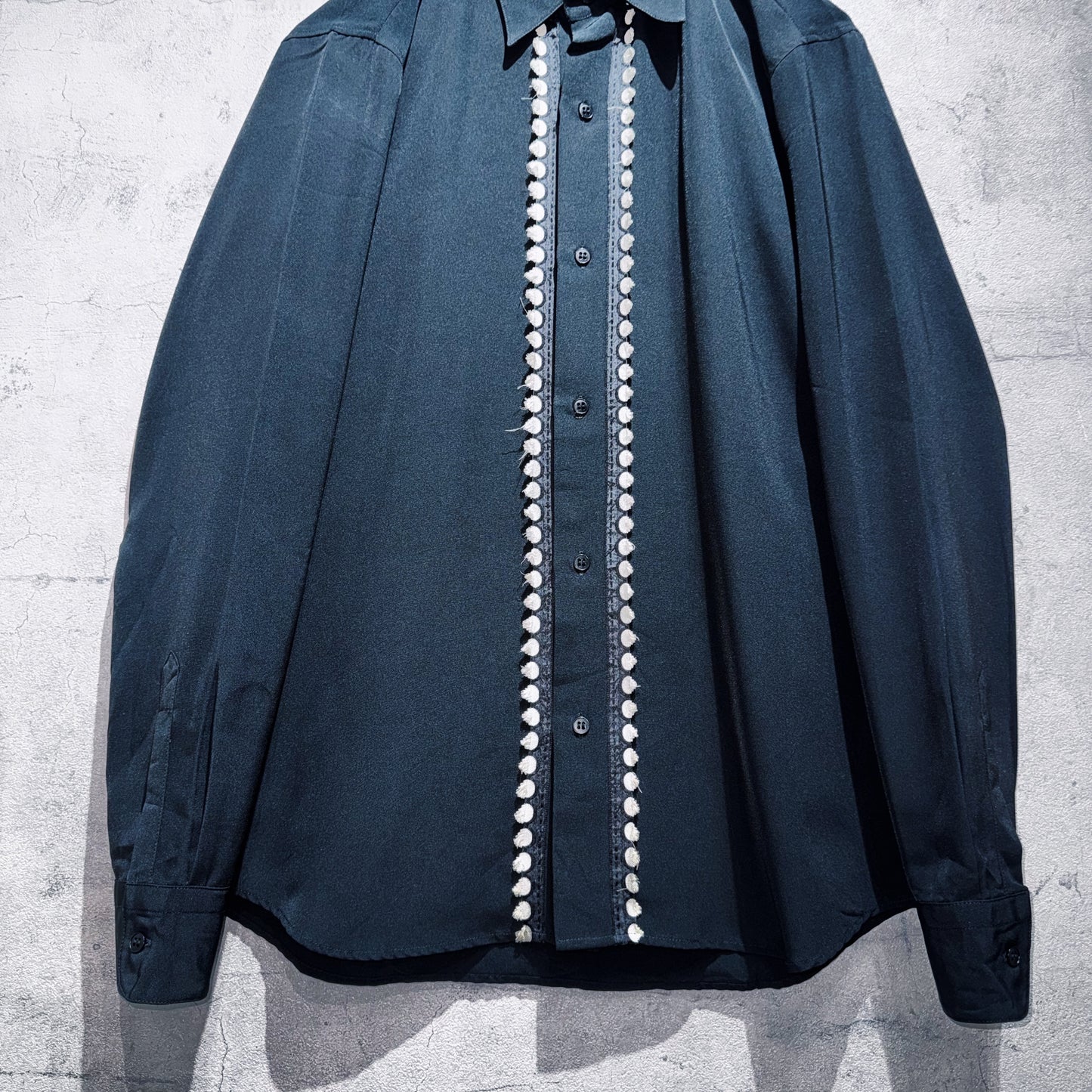 "agnès b. homme"studs-like design shirt