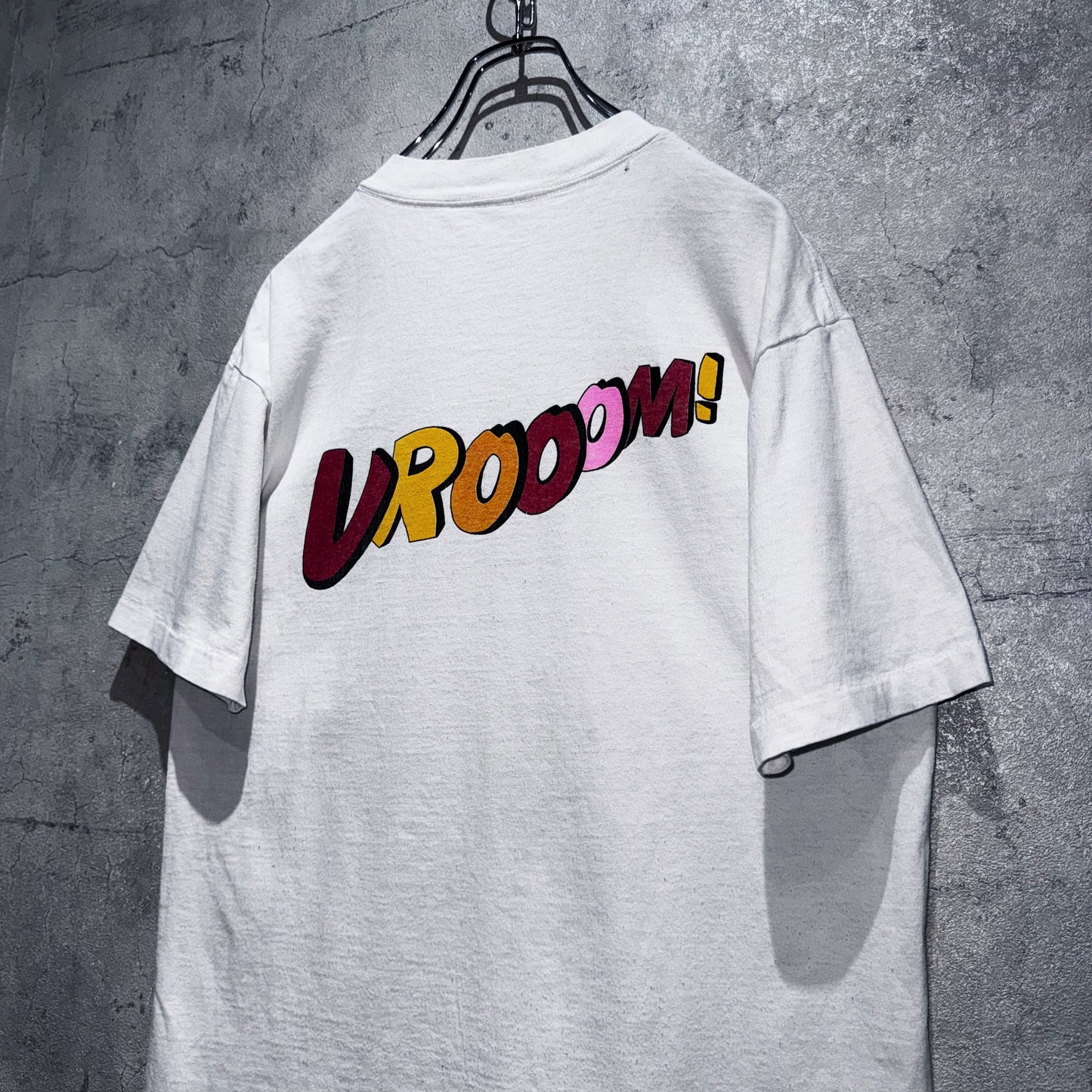 80's"Disney"Who Framed Roger Rabbit Vrooom design vintage T shirt