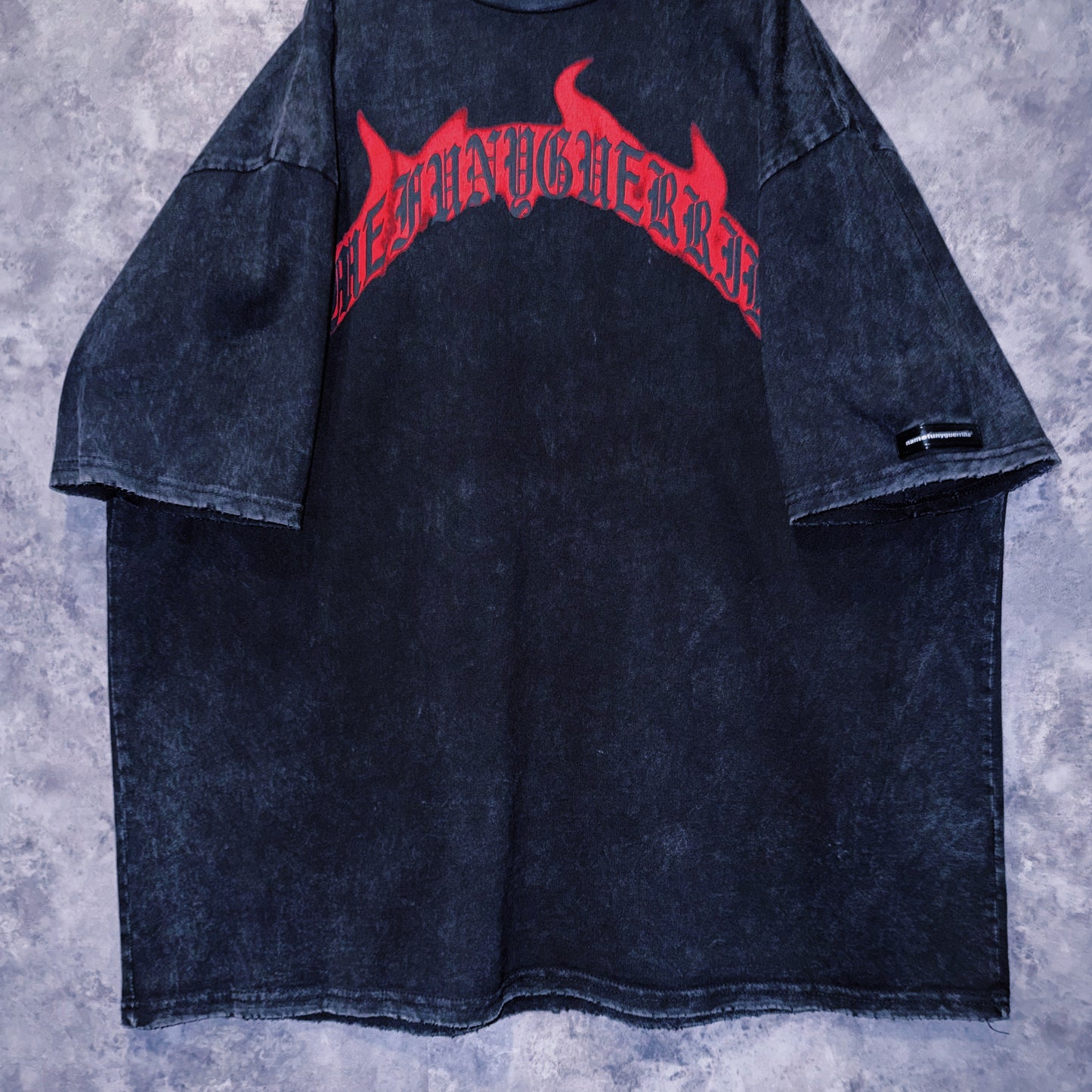【doppio】vintage anime character print design T-shirt