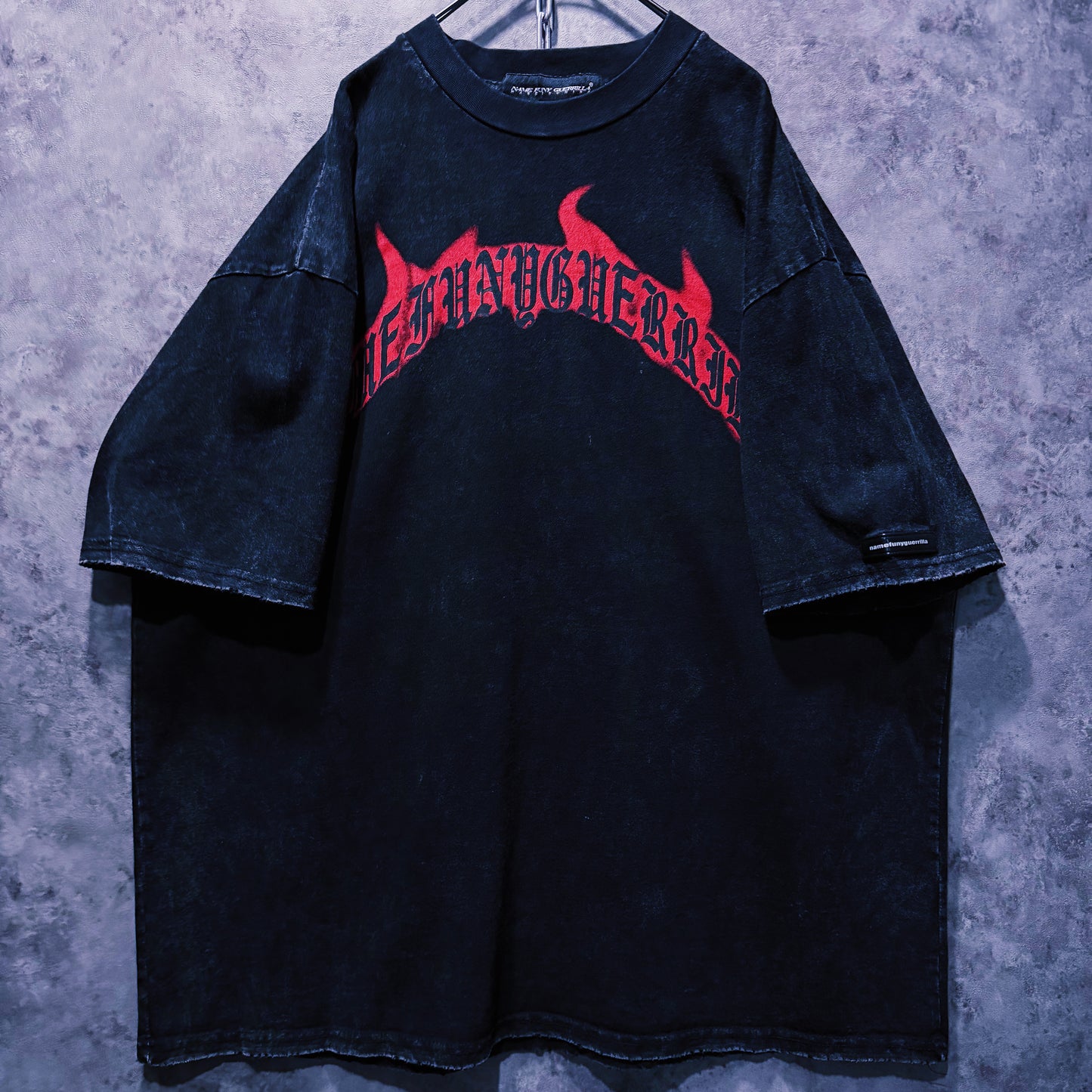 【doppio】vintage anime character print design T-shirt