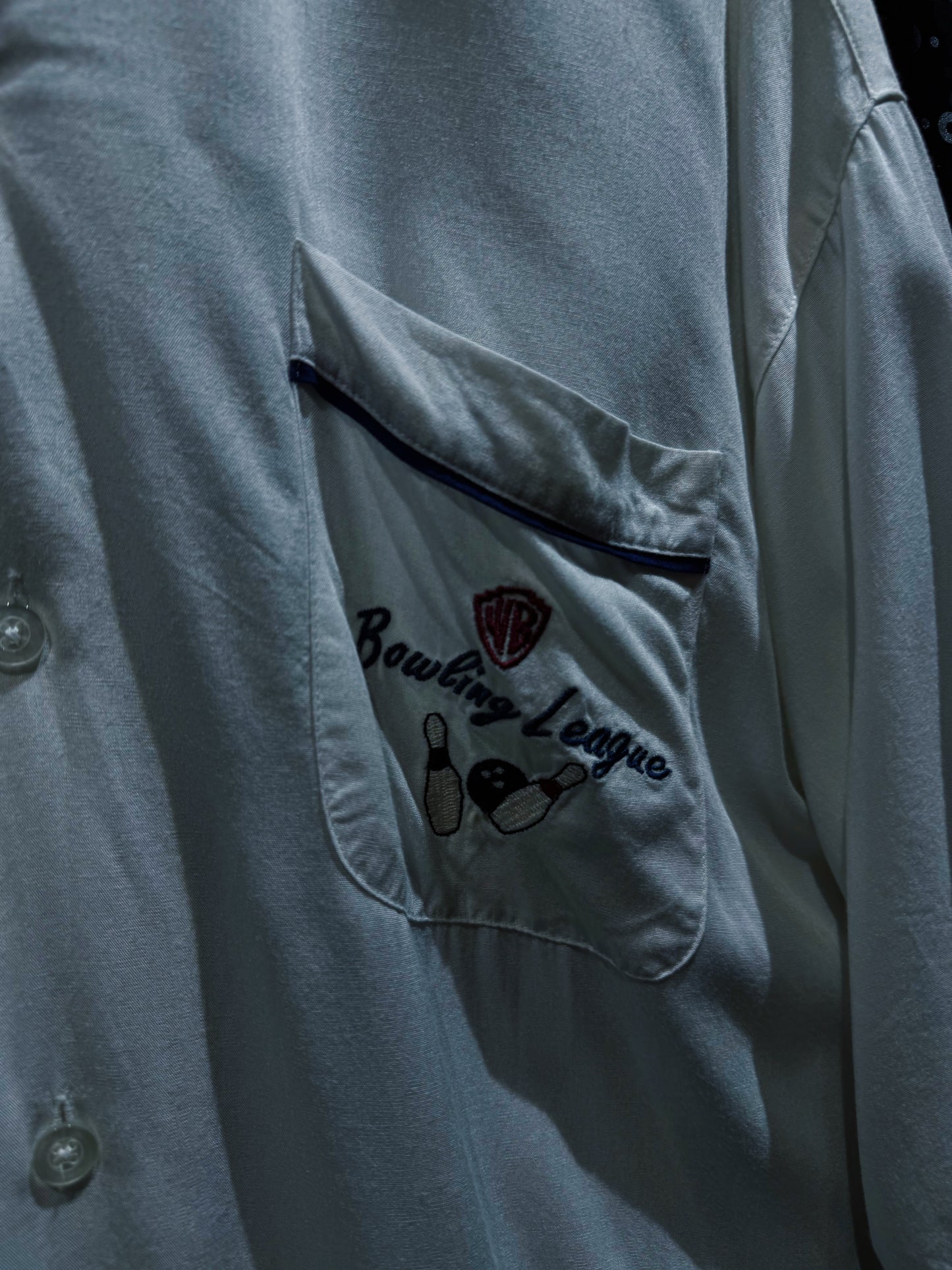 【ÆIEM】Warner Bros. Vintage “Taz Bowling League” Open Collar Shirt