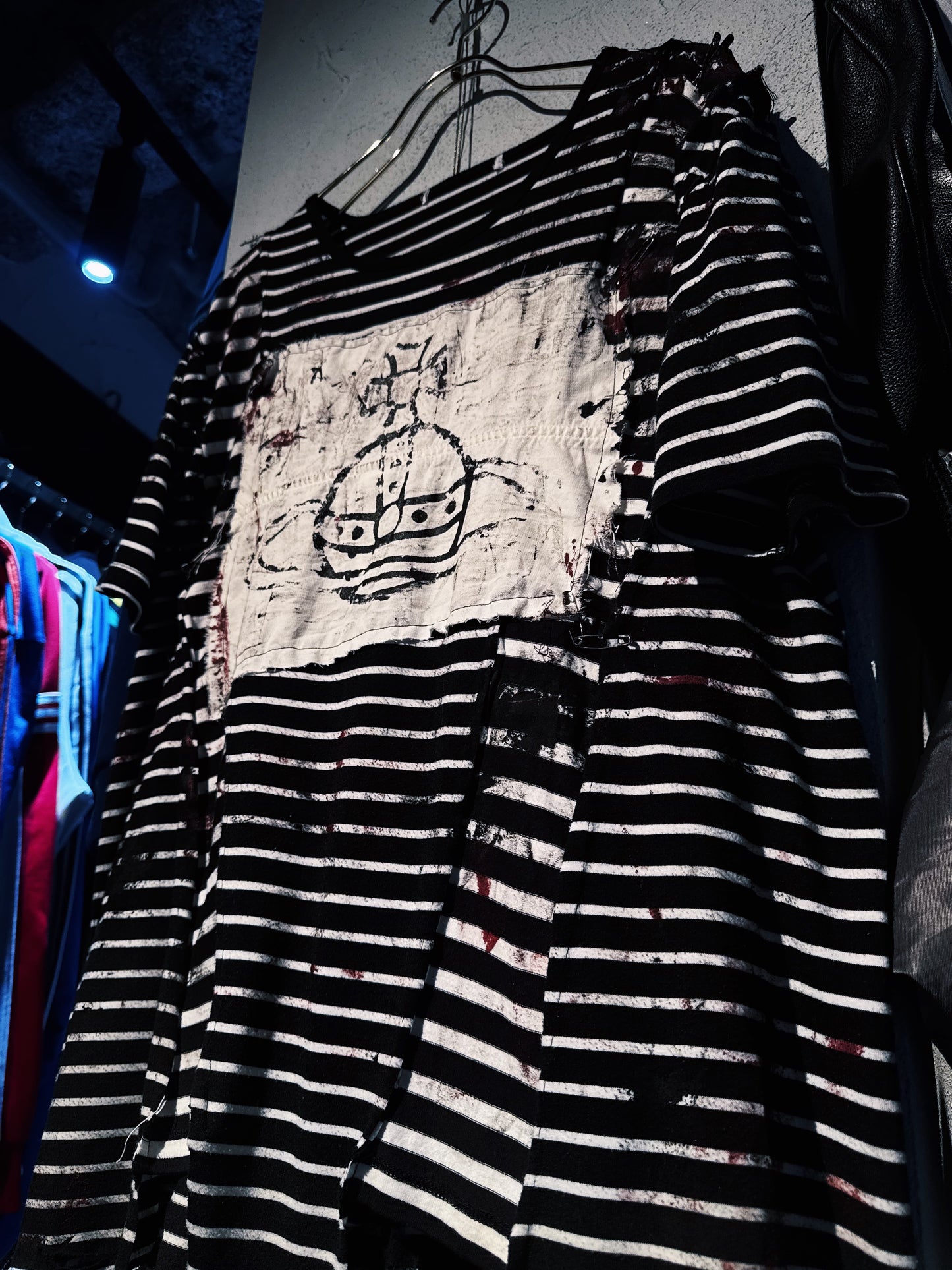 "vivid notes"The Anarchist's Layered Orbit T-shirt