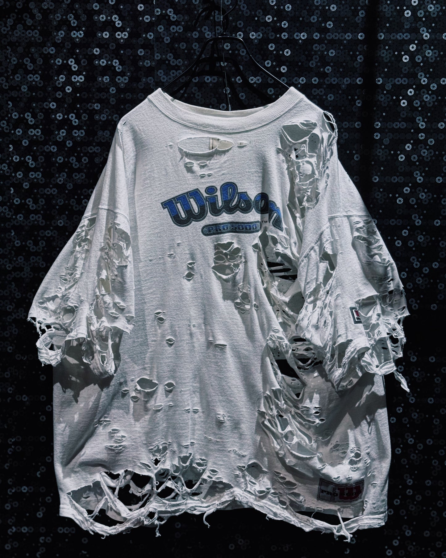 ￼
【ÆIEM】再倖築 “Wilson Collapse” Boro Reconstruction T-Shirt