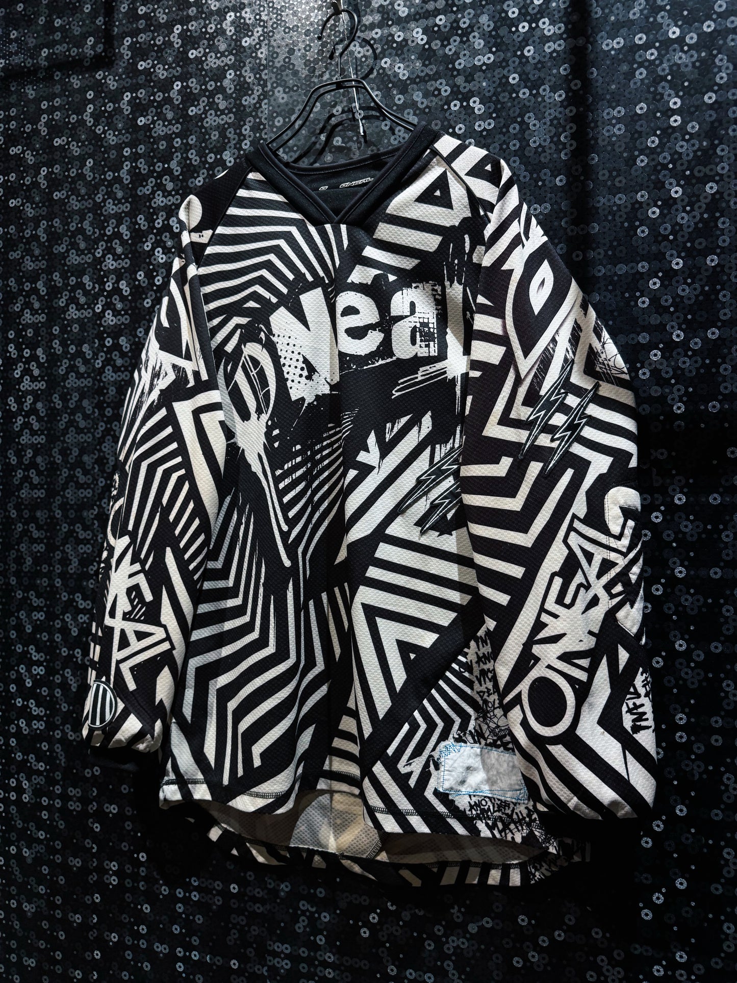 【ÆIEM】“O’Neal” Vintage Optical Illusion Motocross Jersey