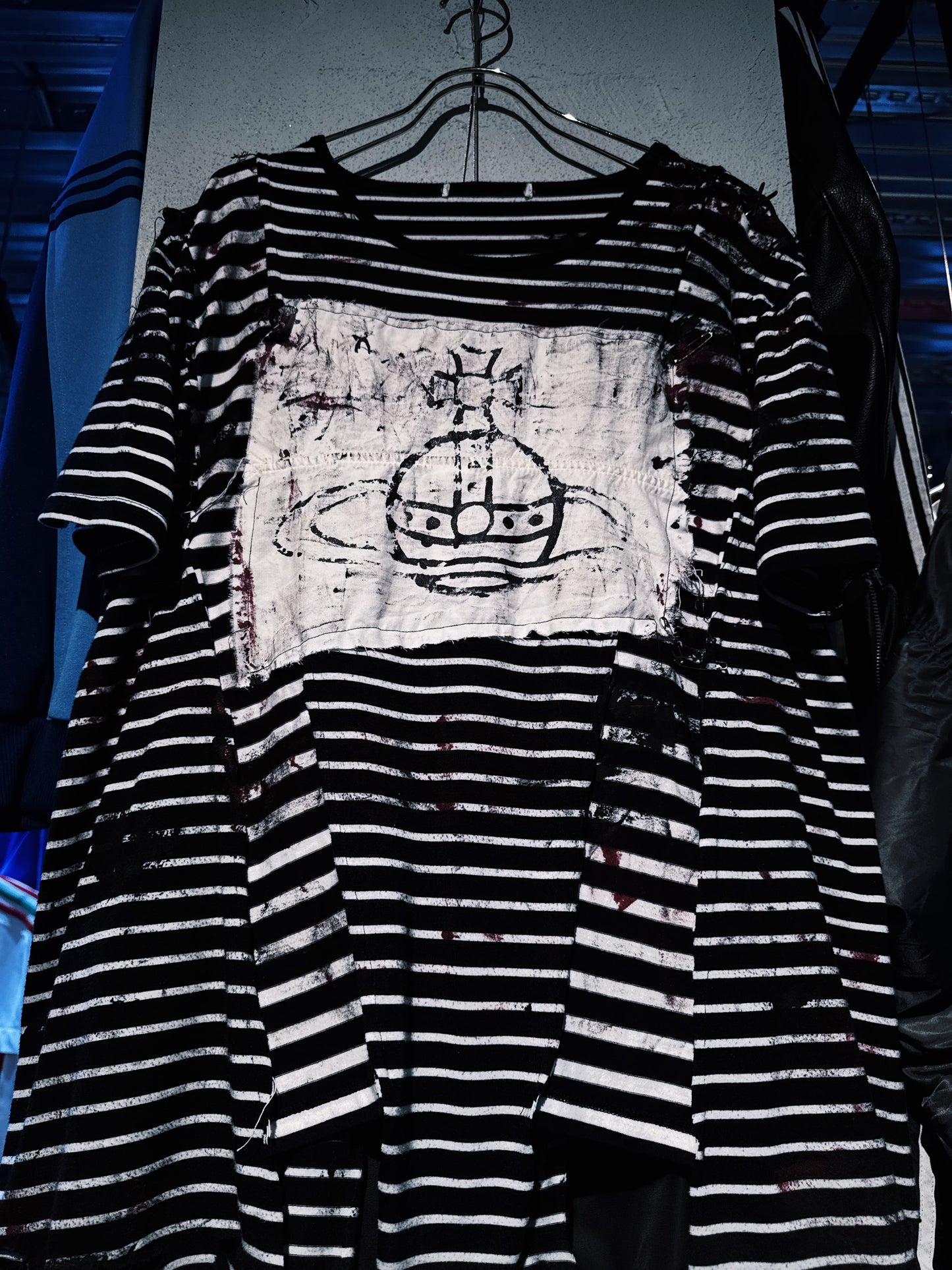 "vivid notes"The Anarchist's Layered Orbit T-shirt