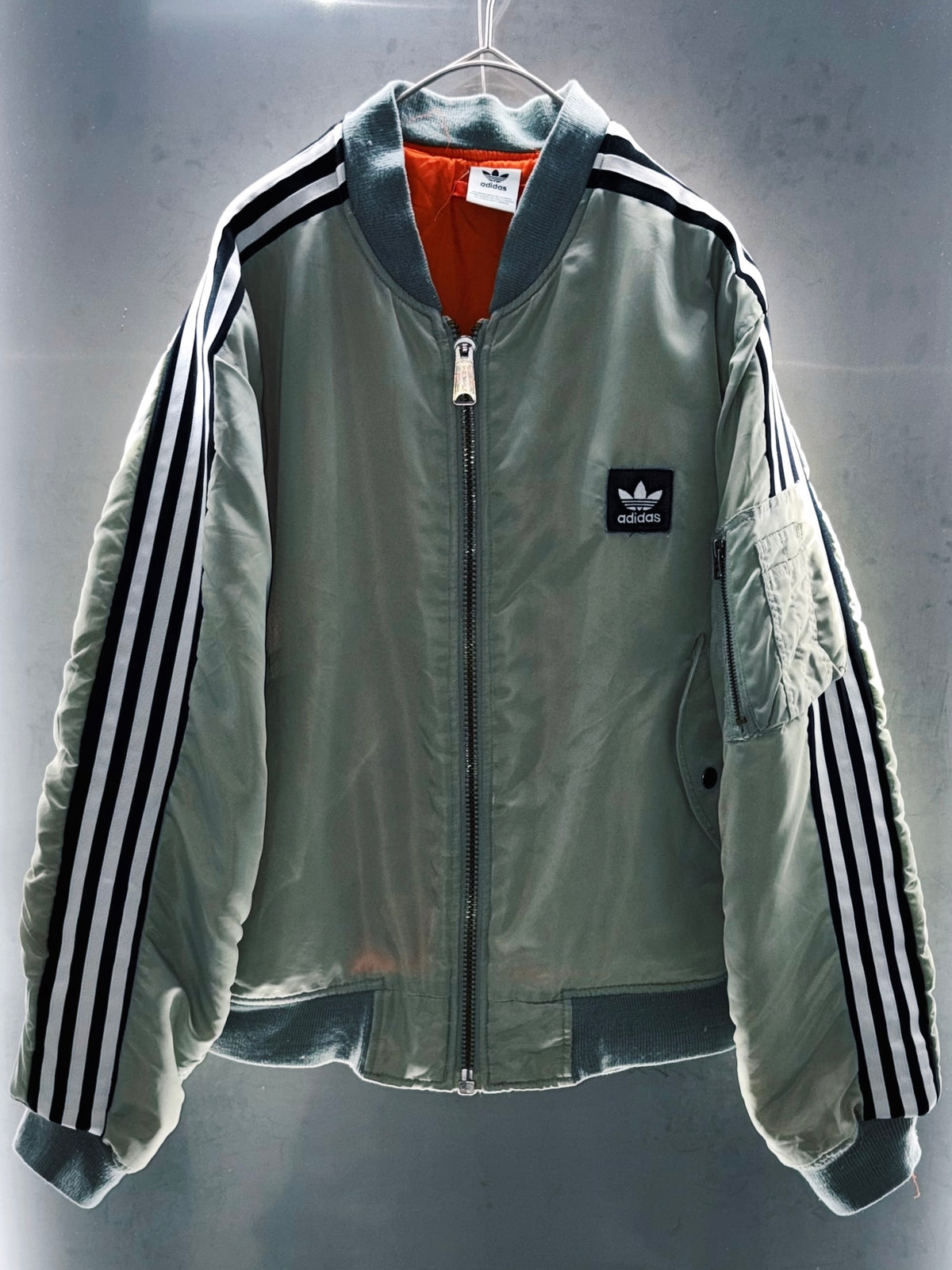 special Original Re:make adidas MA-1 flight jacket