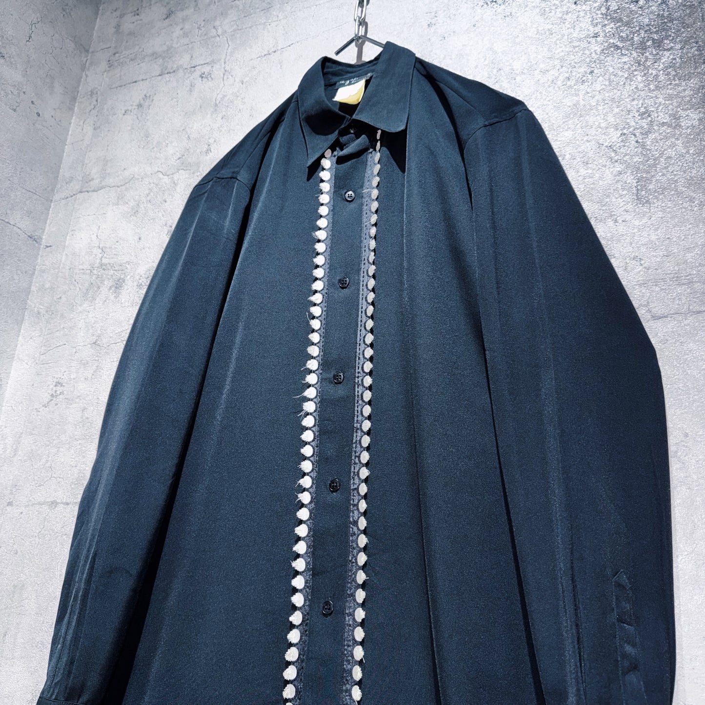 "agnès b. homme"studs-like design shirt