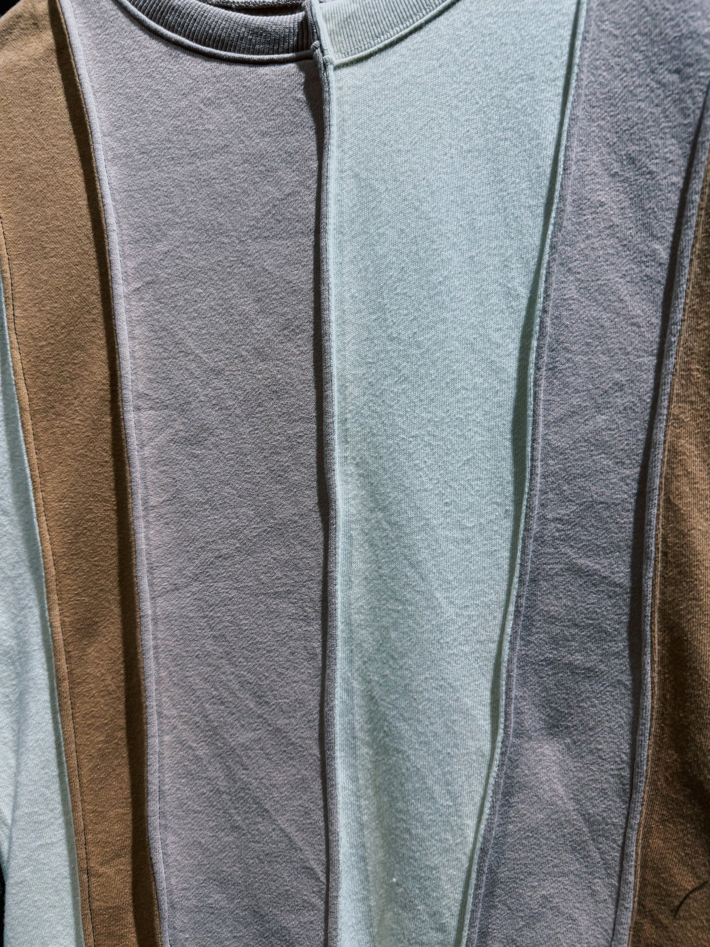 【ÆIEM】再倖築 “Earth Tone Multi Docking” No Sleeve T-Shirt