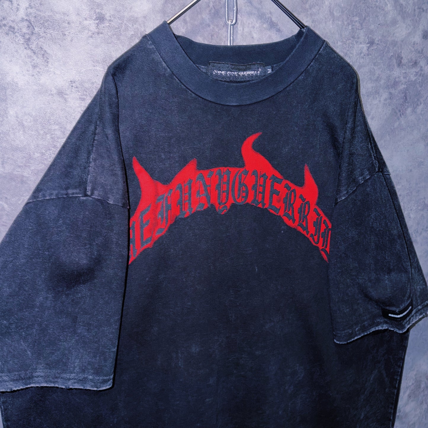 【doppio】vintage anime character print design T-shirt