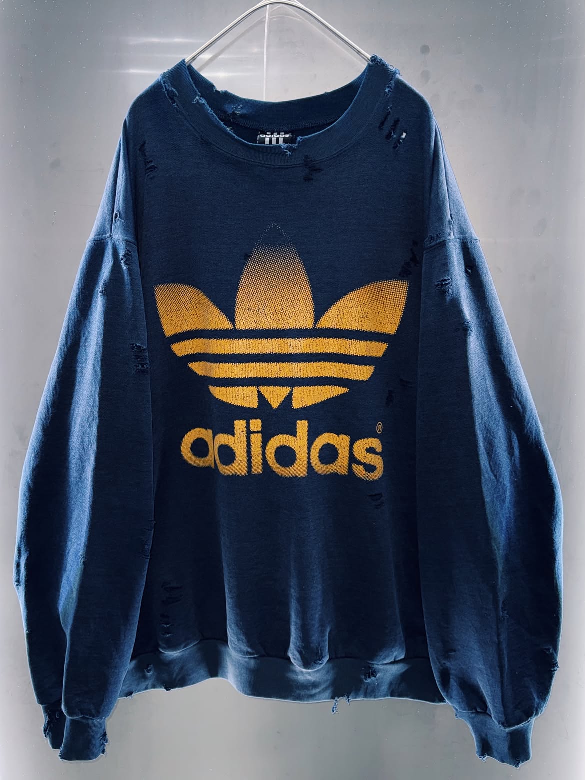 special AYNE Original vintage adidas "boro" Re:make pullover