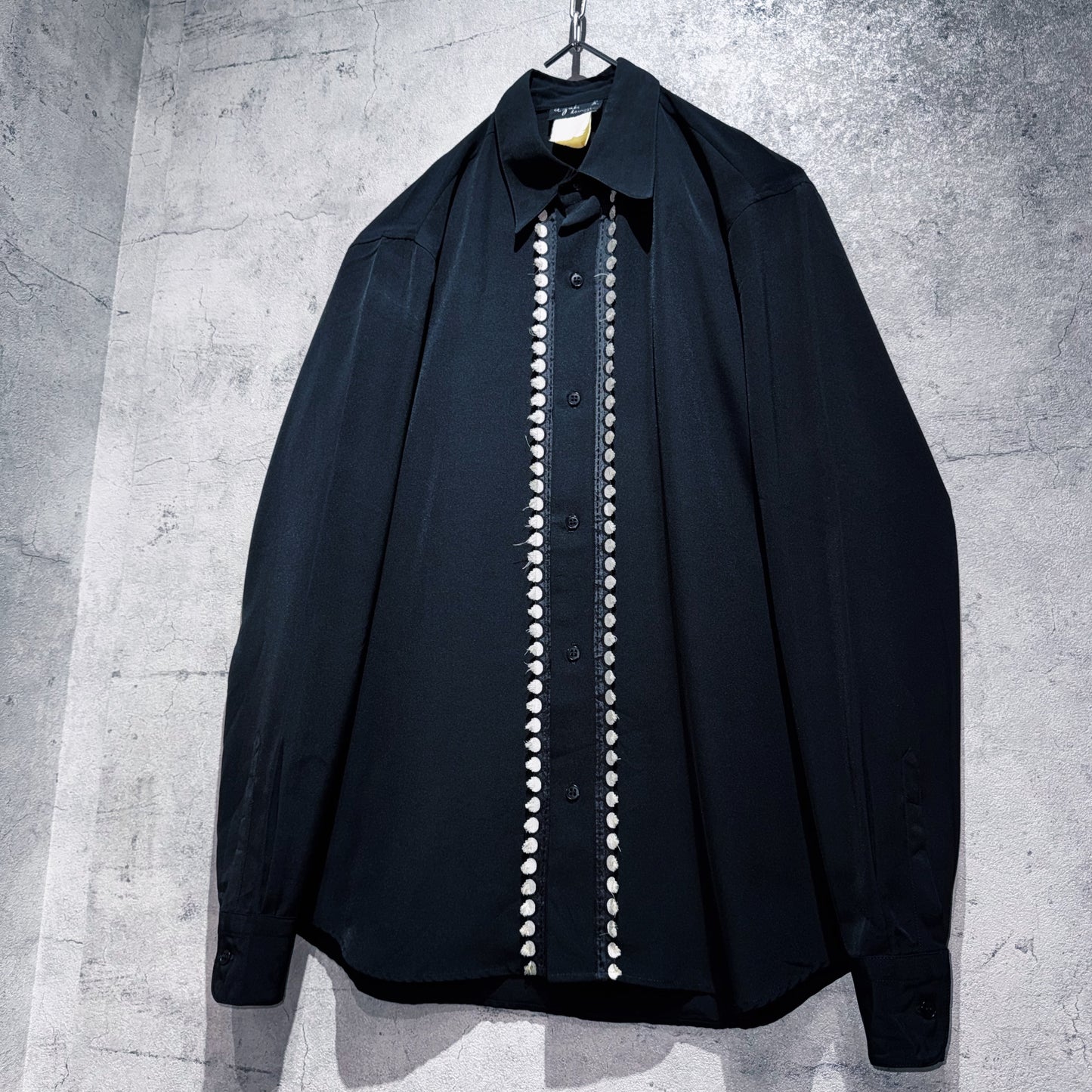 "agnès b. homme"studs-like design shirt