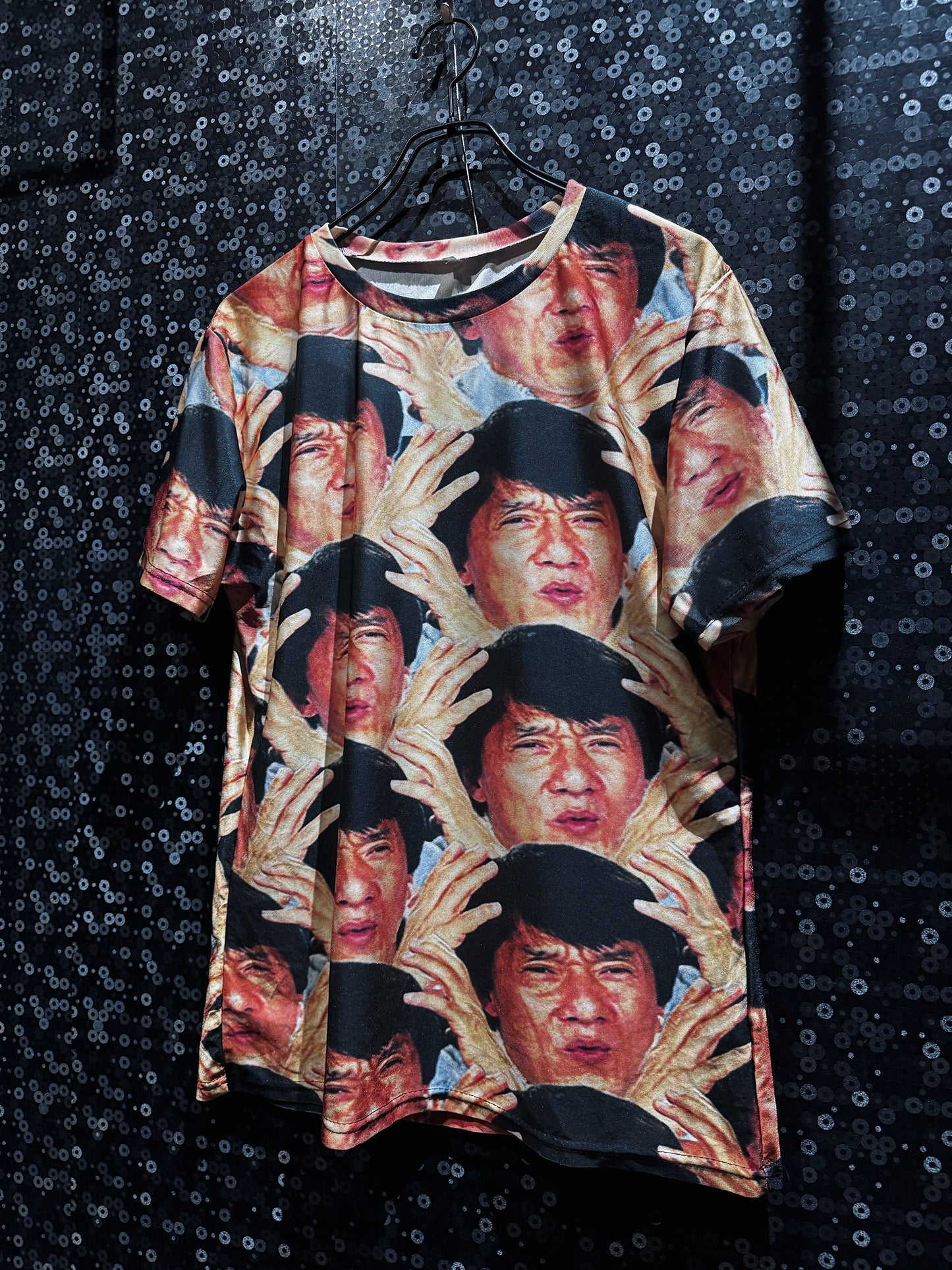 【ÆIEM】Jackie Chan All Over Print Graphic T-shirt