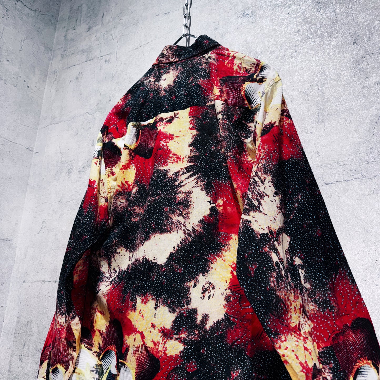"VERSACE"Art graphic pattern design shirt