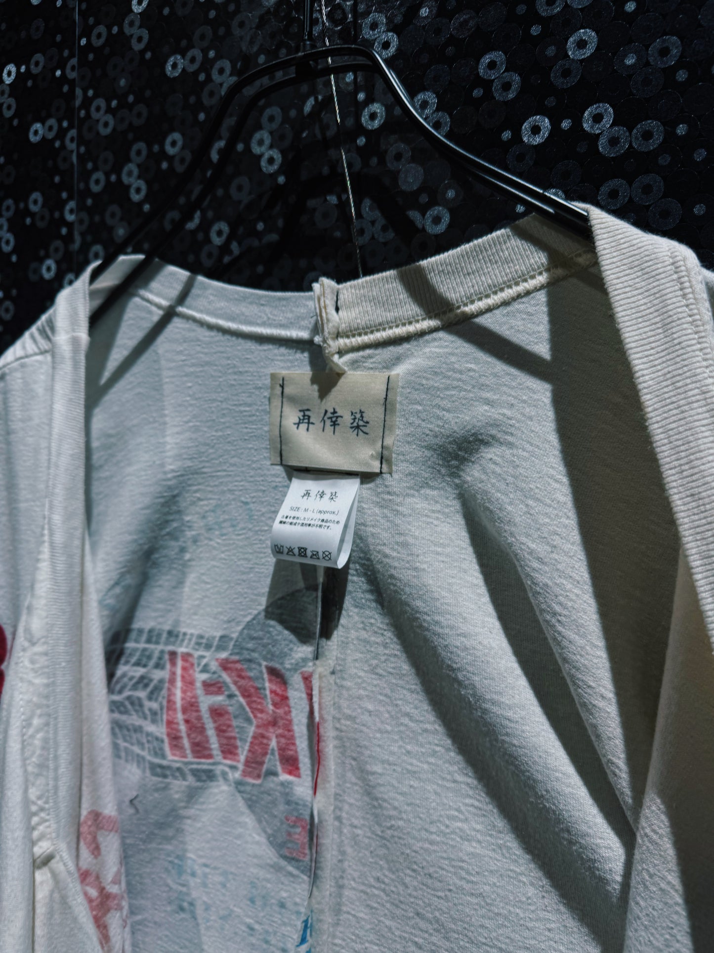 【ÆIEM】再倖築 “III Way Equine Docking” Reconstruction T-Shirt