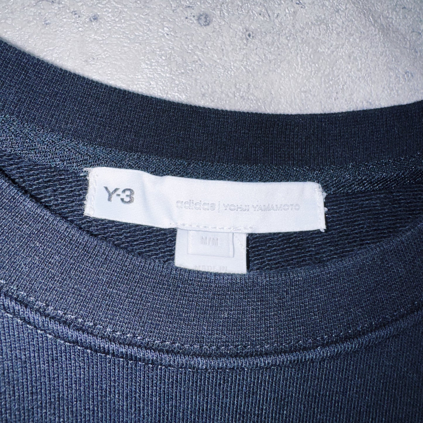 20AW"Y-3"graphic design by Uchida Suzume pullover sweat
