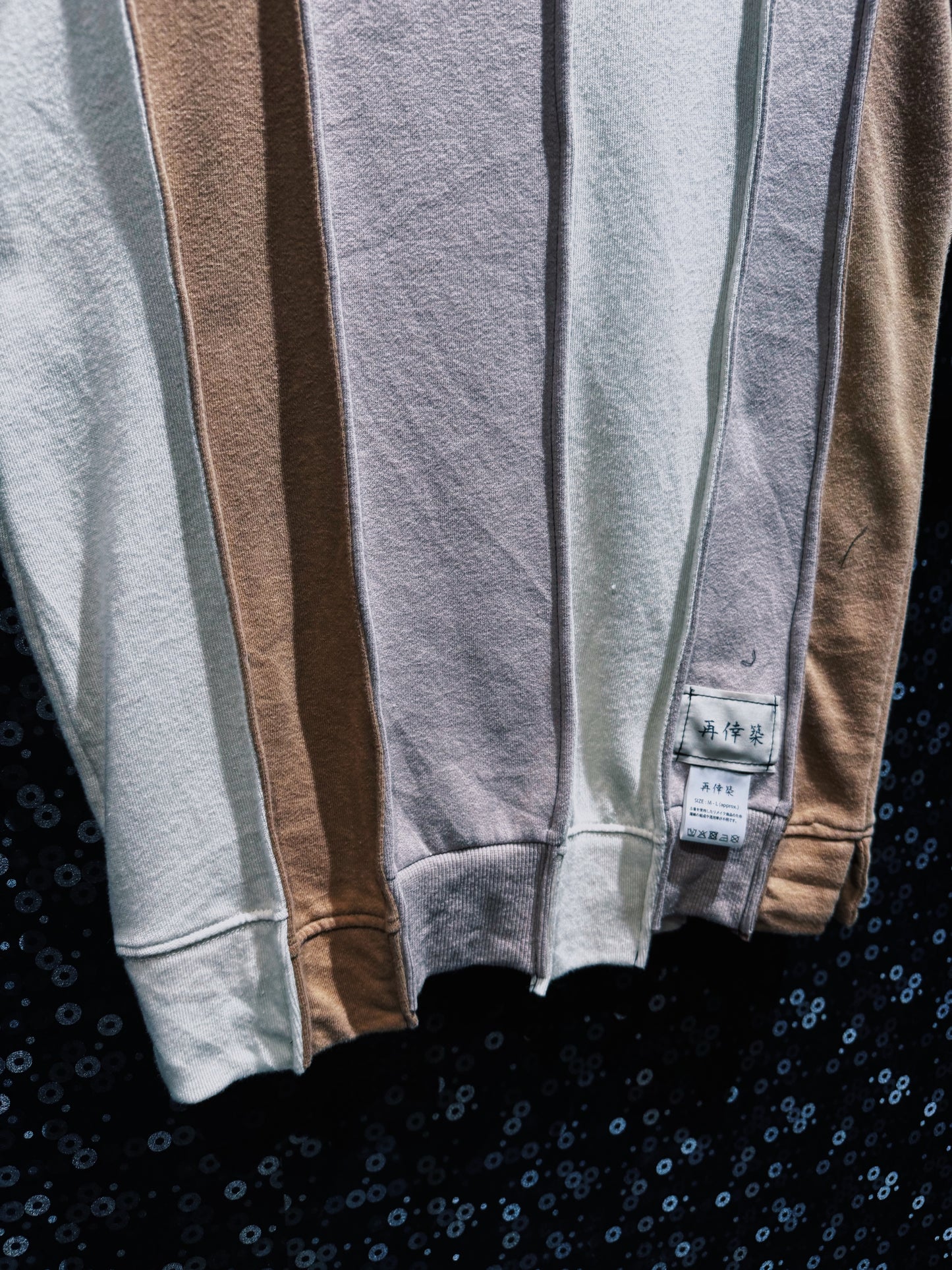 【ÆIEM】再倖築 “Earth Tone Multi Docking” No Sleeve T-Shirt