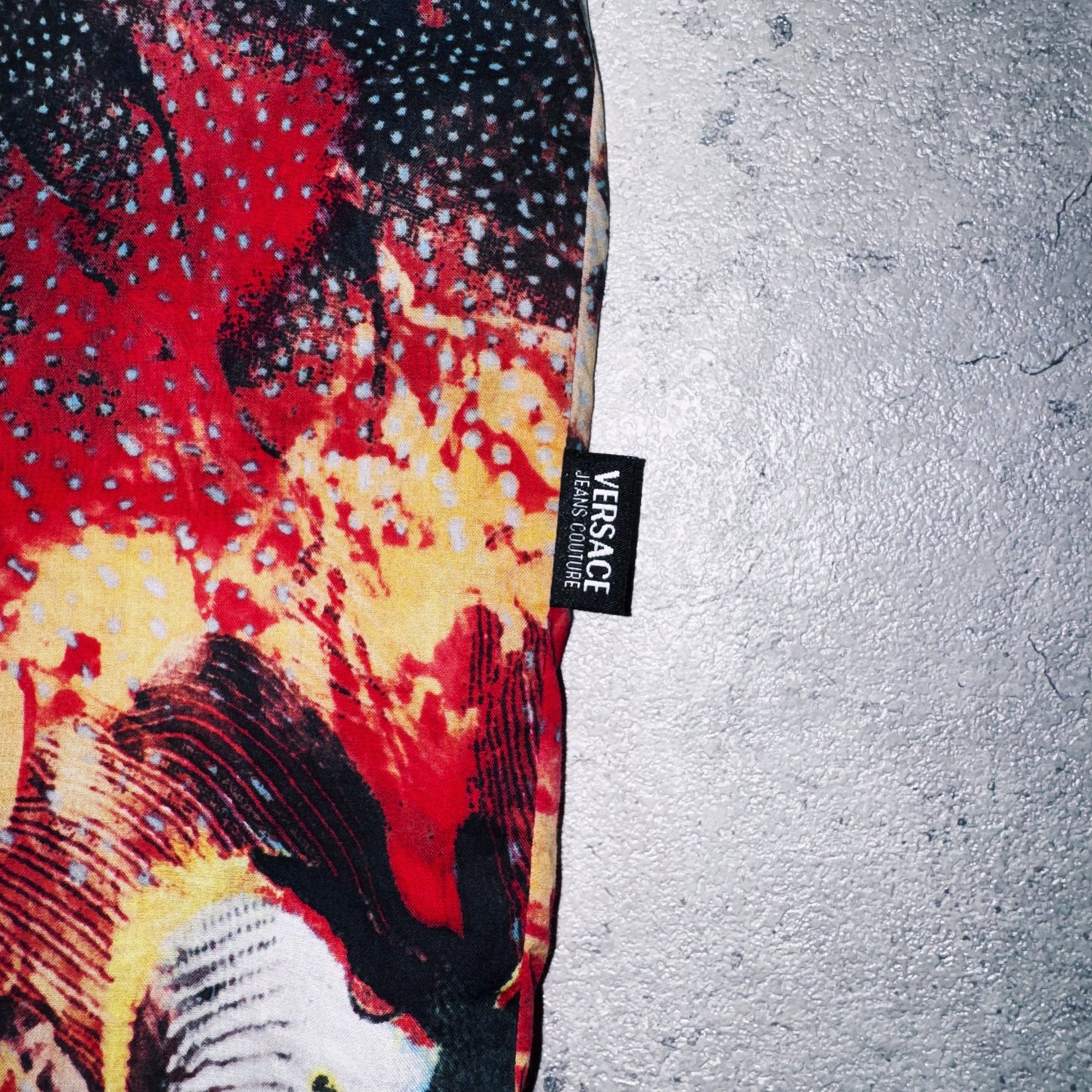 "VERSACE"Art graphic pattern design shirt