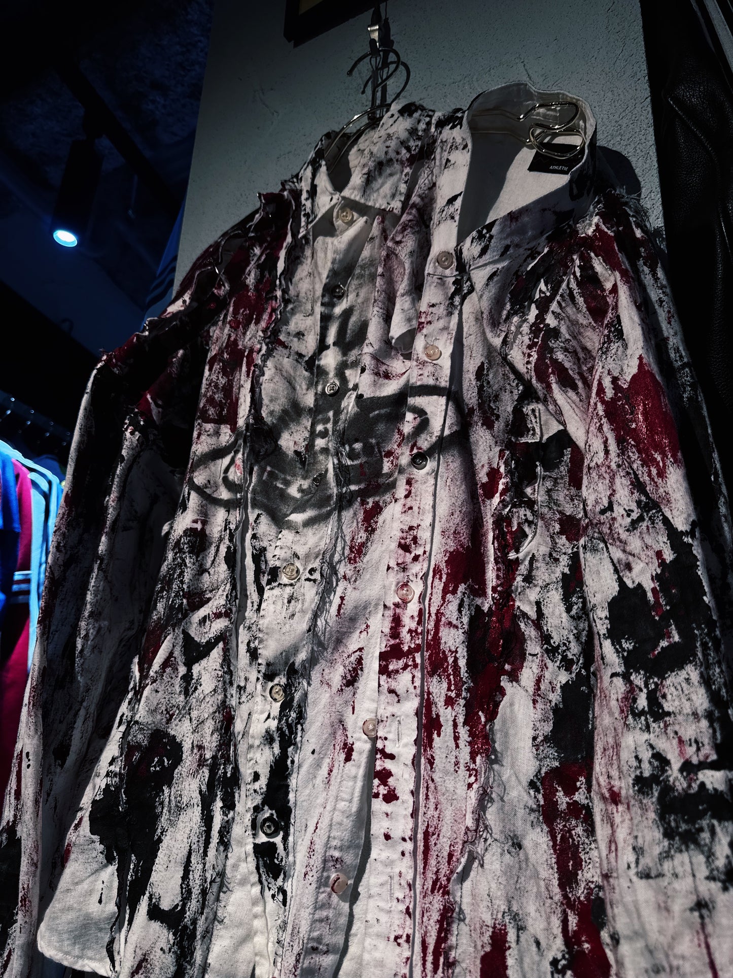 "vivid notes"再構築 The Anarchist's painting design Orbit shirt