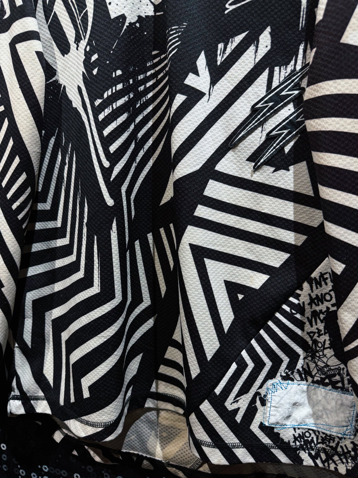 【ÆIEM】“O’Neal” Vintage Optical Illusion Motocross Jersey