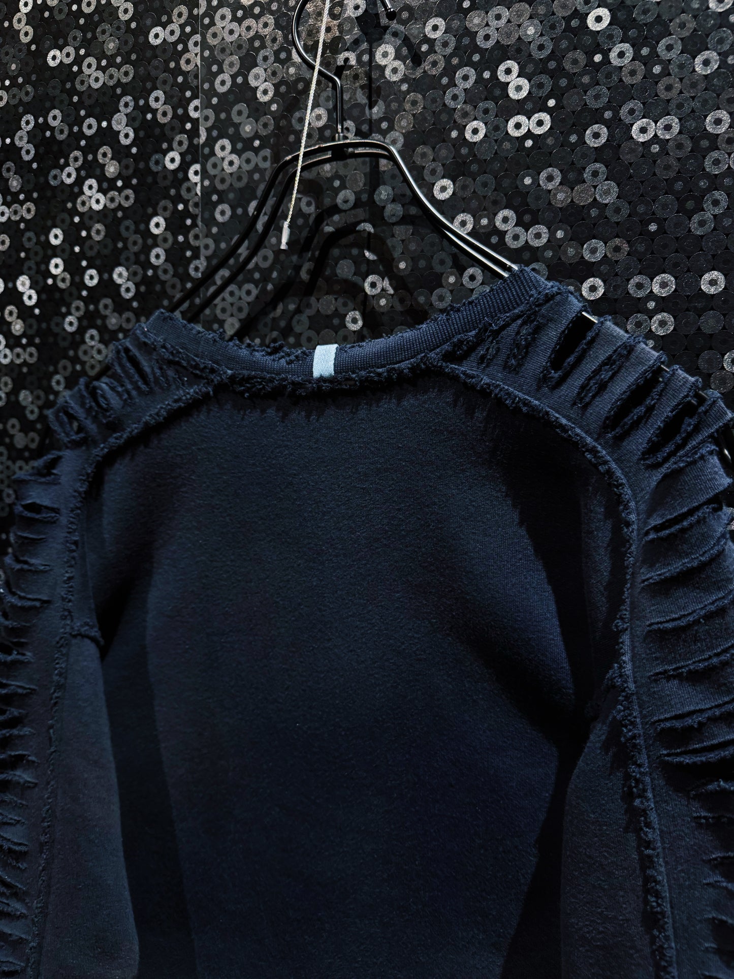 【ÆIEM】original”boro”remake adidas Equipment Ruined Line Sweat
