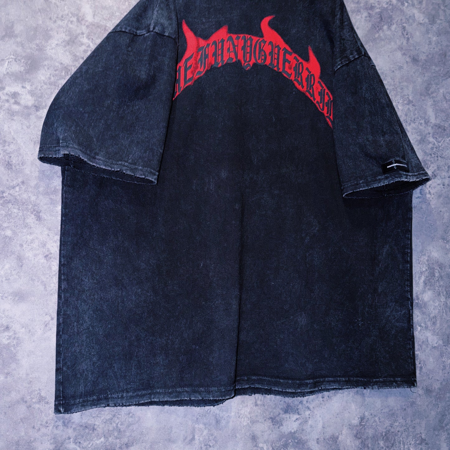 【doppio】vintage anime character print design T-shirt