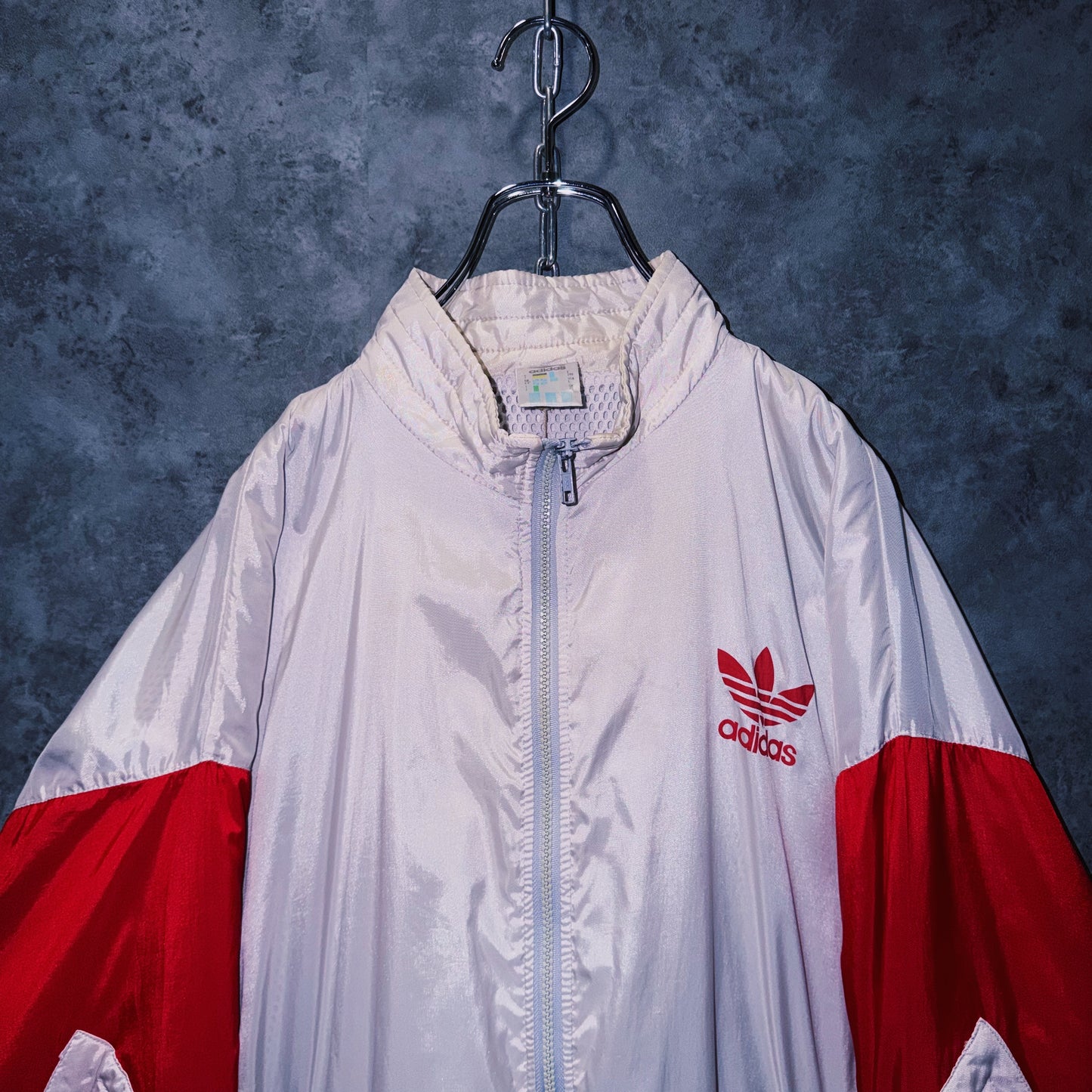 【doppio】90’s vintage “adidas” elbow patch design Nylon jacket