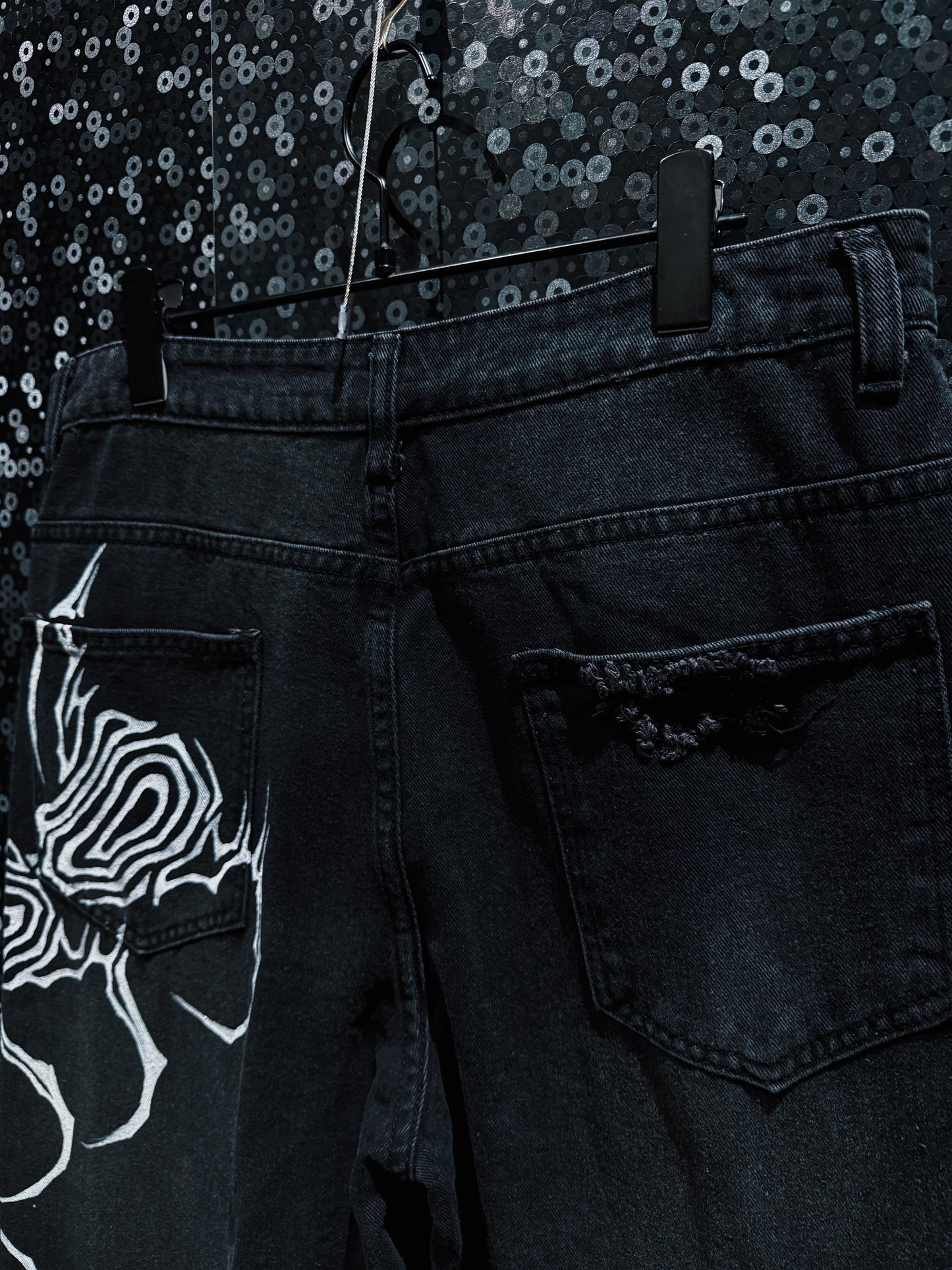 【ÆIEM】"RƎ:STANCE” Hand-Painted Reconstructed Denim