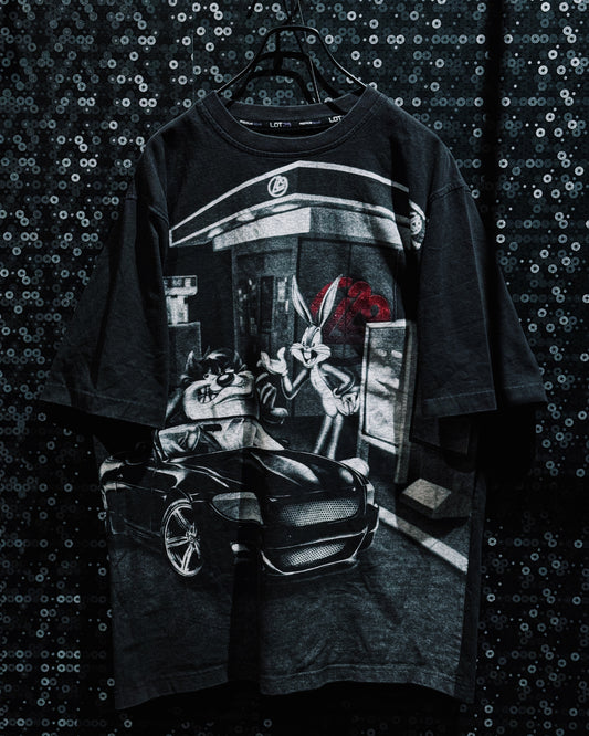 ￼
【ÆIEM】LOT29 Bugs Bunny & Tasmanian Devil Big Print T-shirt