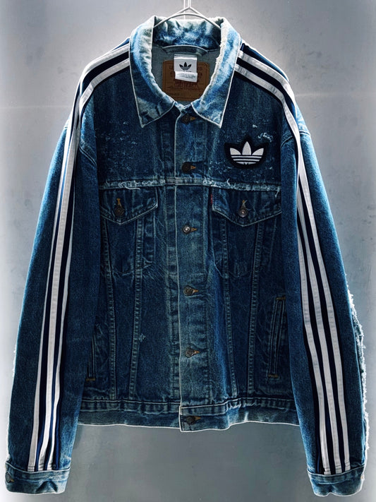 special Original Re:make adidas×LEVI'S denim jacket
