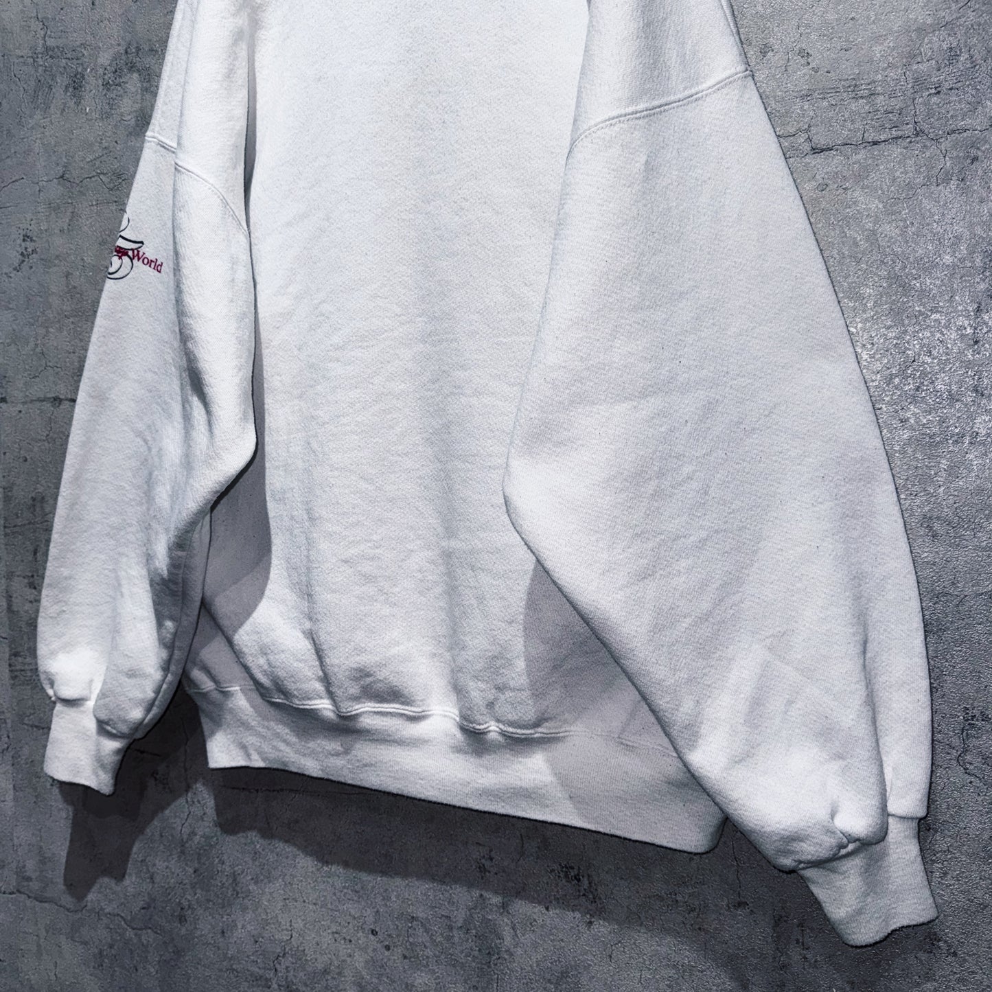 90's"Disney"WDW 25anniversary design characters pullover  sweat